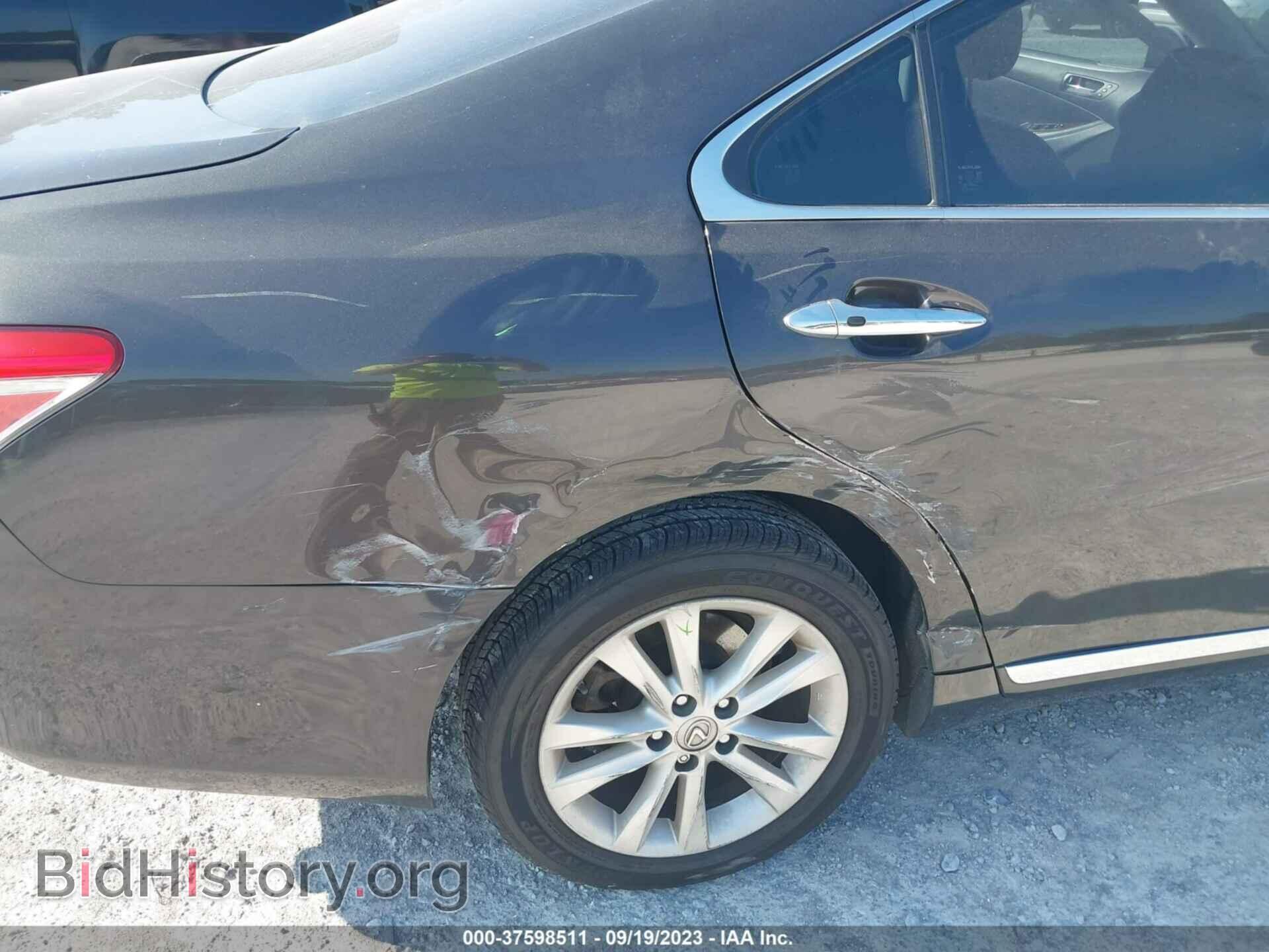2010 LEXUS ES 350 - VIN: JTHBK1EG1A2363989 - Фото 6