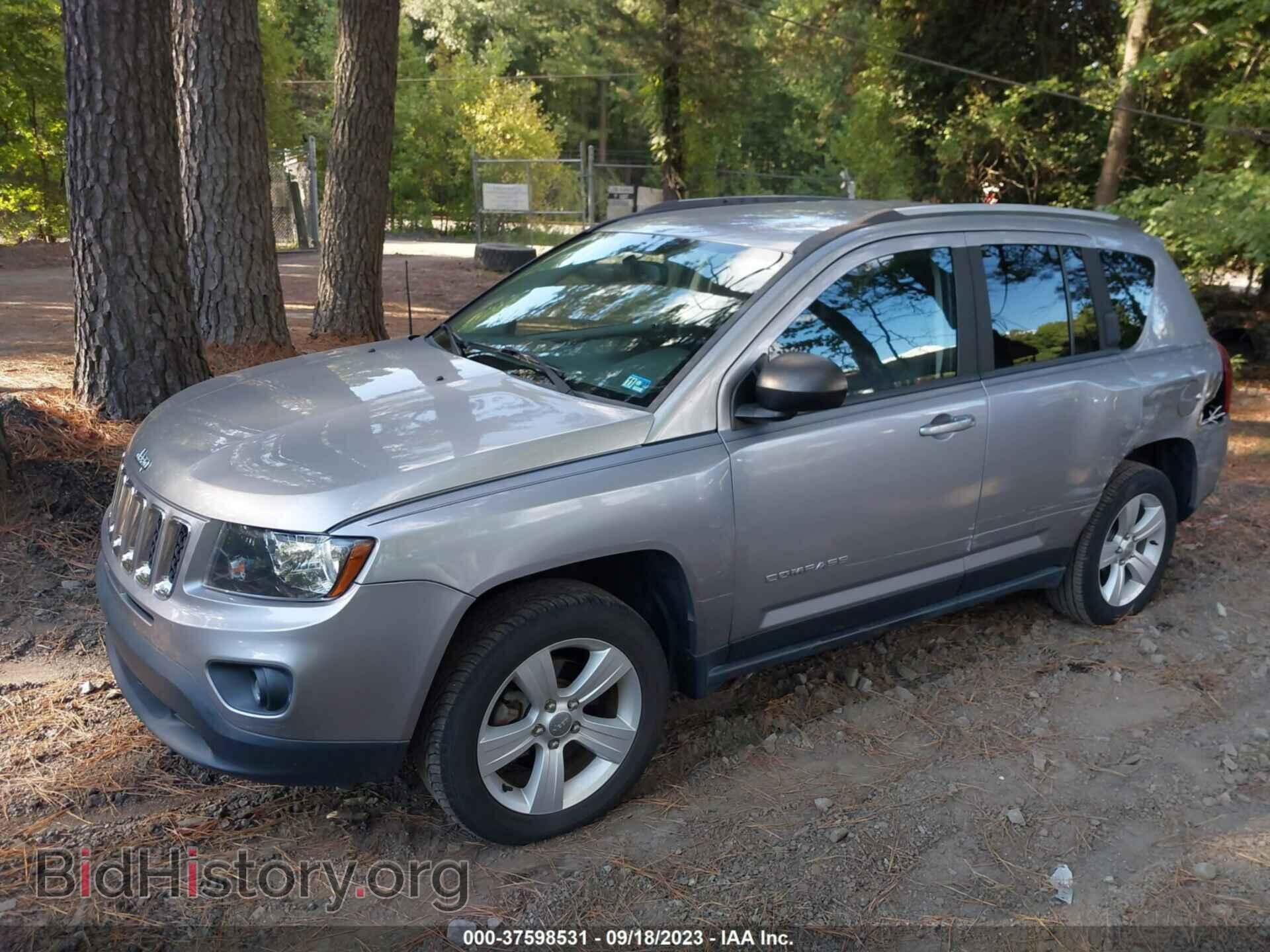 2016 JEEP COMPASS - VIN: 1C4NJCBA9GD705070 - Фото 2