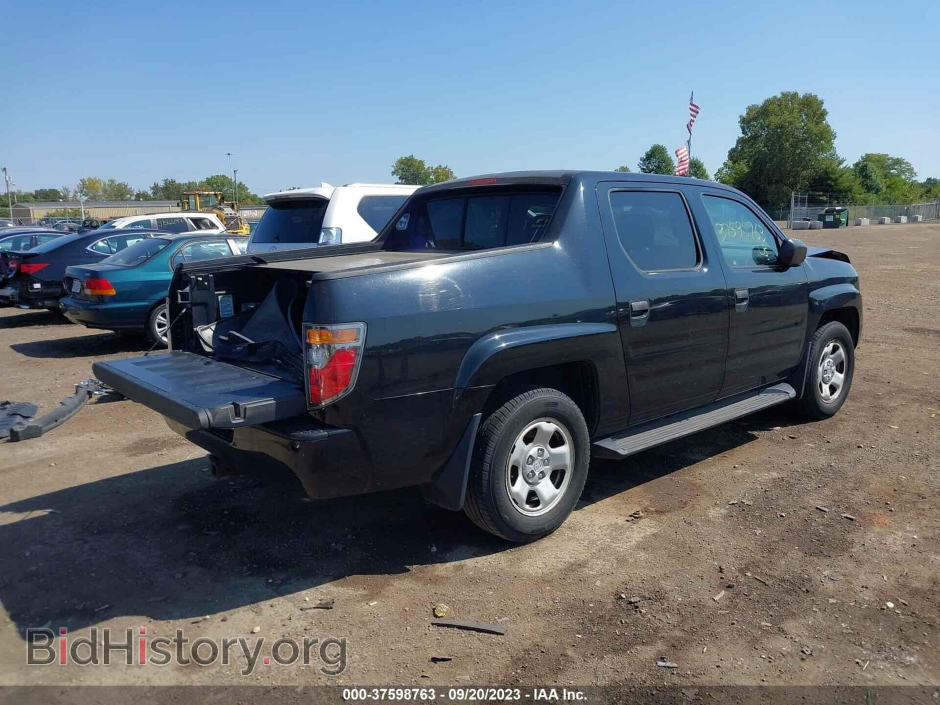 2008 HONDA RIDGELINE - VIN: 2HJYK16208H534792 - Фото 4
