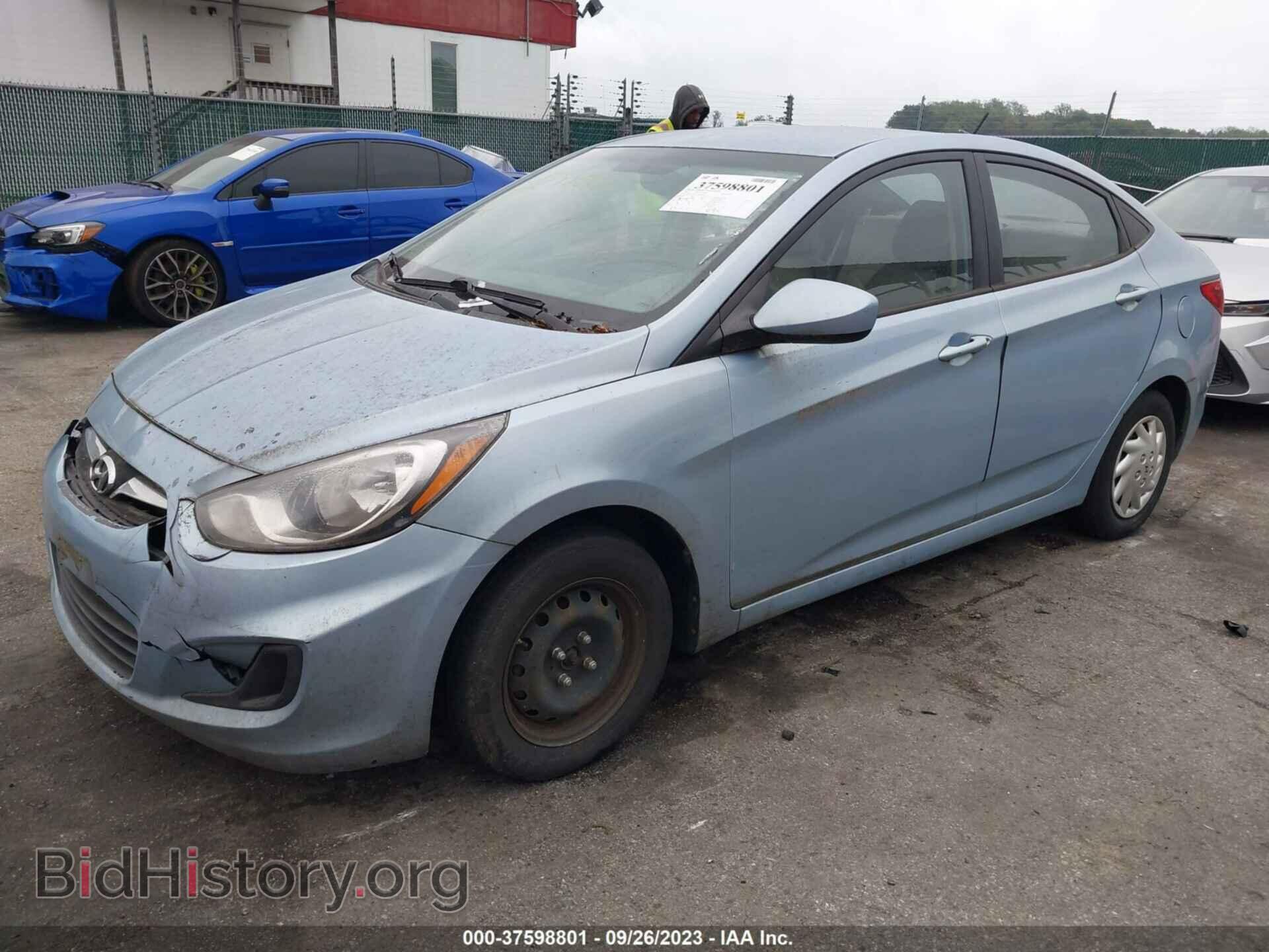 2012 HYUNDAI ACCENT - VIN: KMHCT4AE9CU261285 - Фото 2