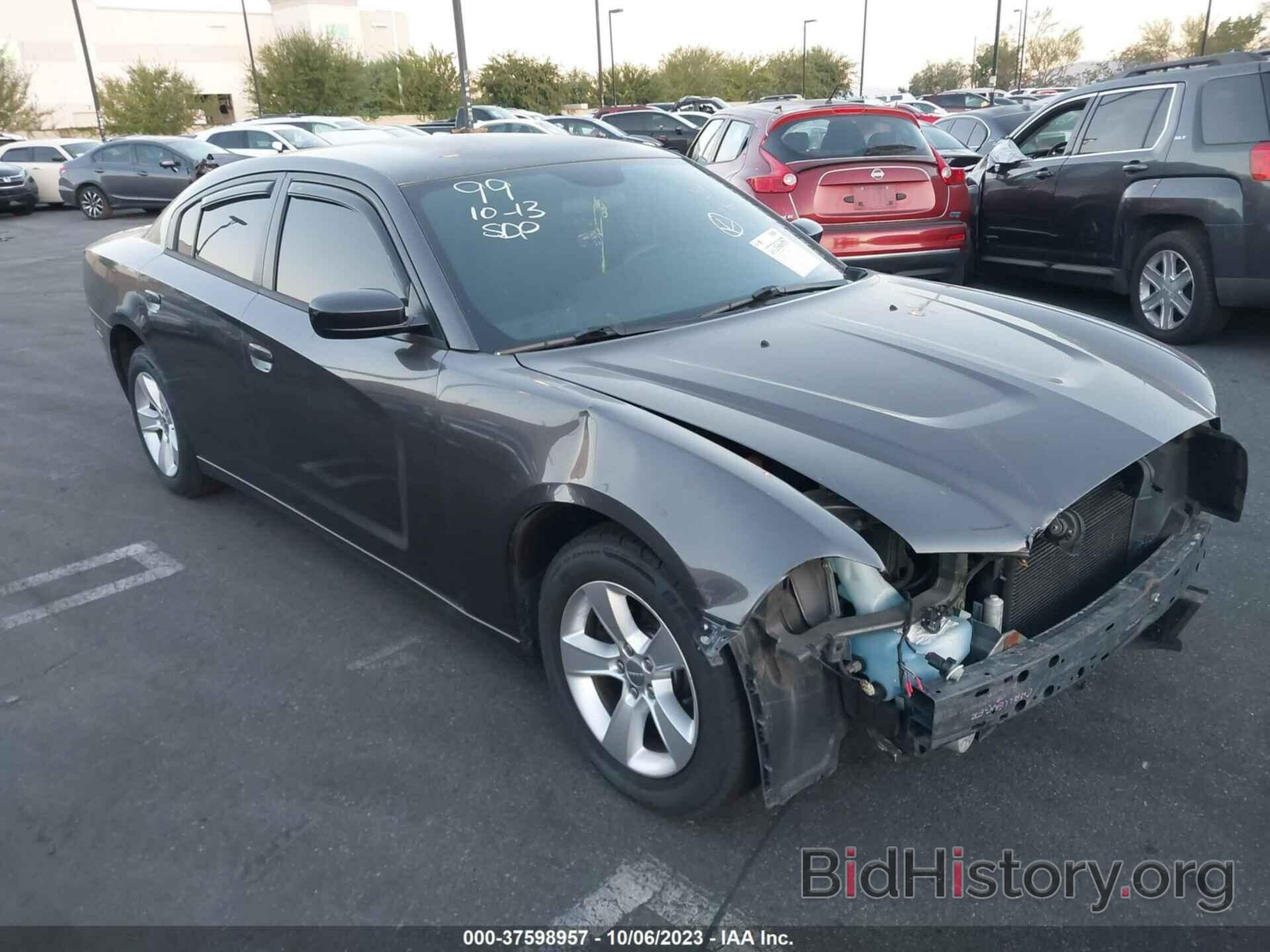 Photo 2C3CDXBG8EH326365 - DODGE CHARGER 2014