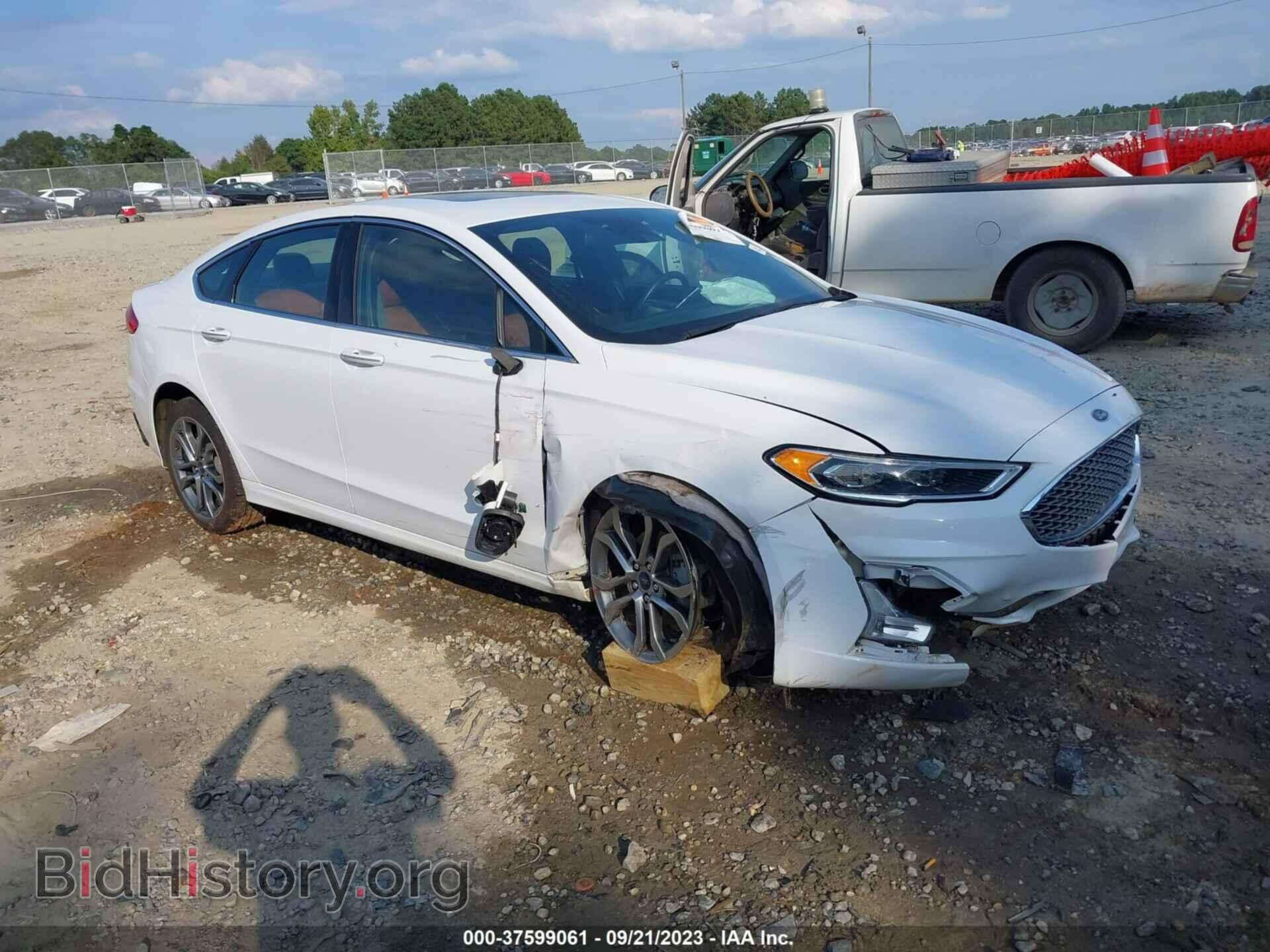 Photo 3FA6P0RU5KR184887 - FORD FUSION HYBRID 2019