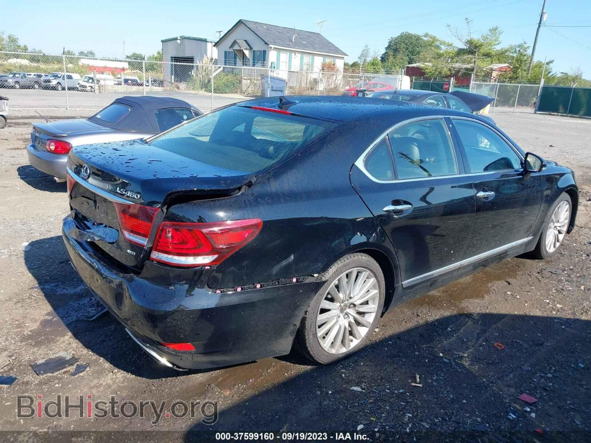 2013 LEXUS LS 460 - VIN: JTHCL5EF6D5017908 - Фото 4