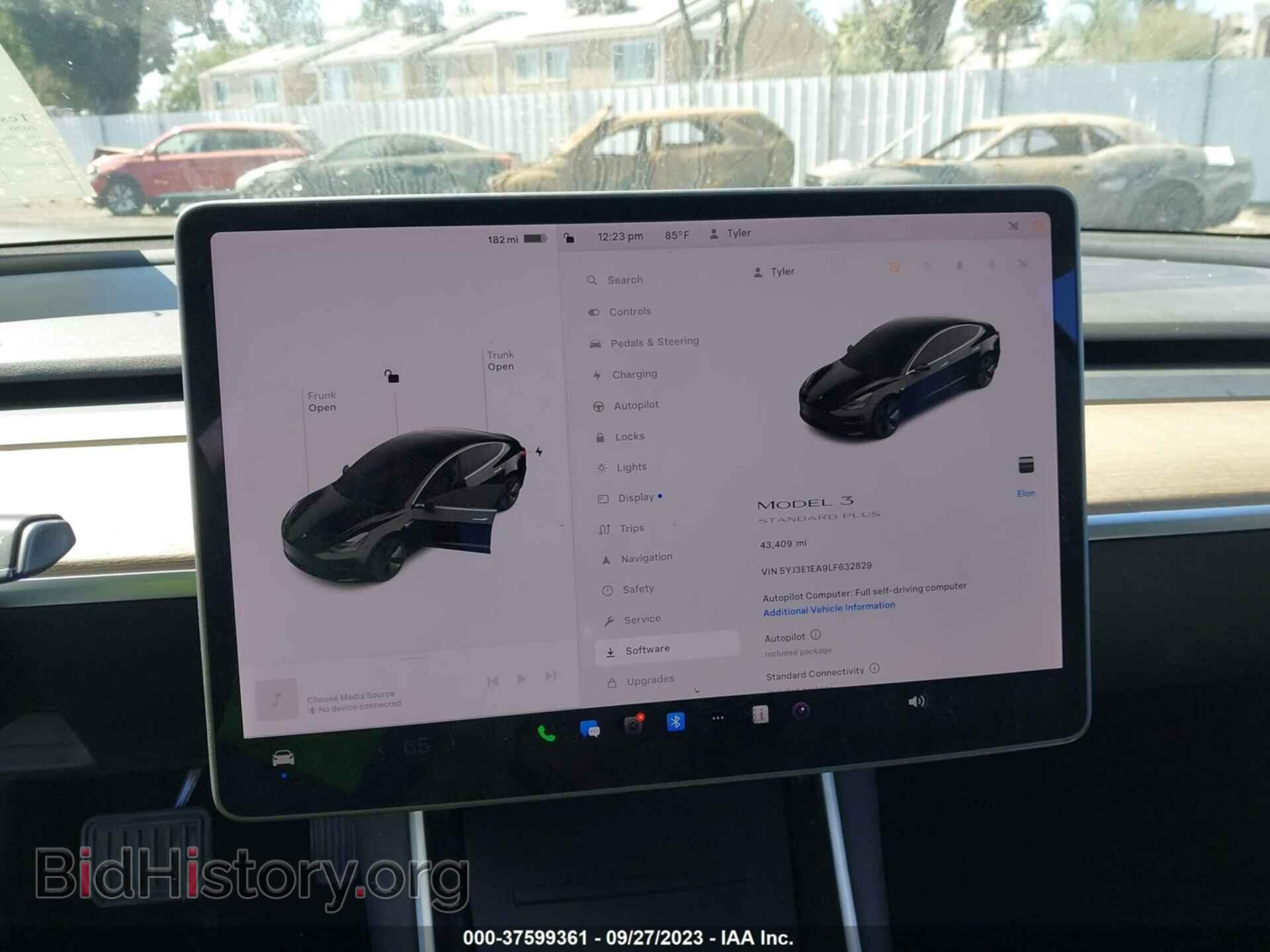 2020 TESLA MODEL 3 - VIN: 5YJ3E1EA9LF632829 - Фото 17