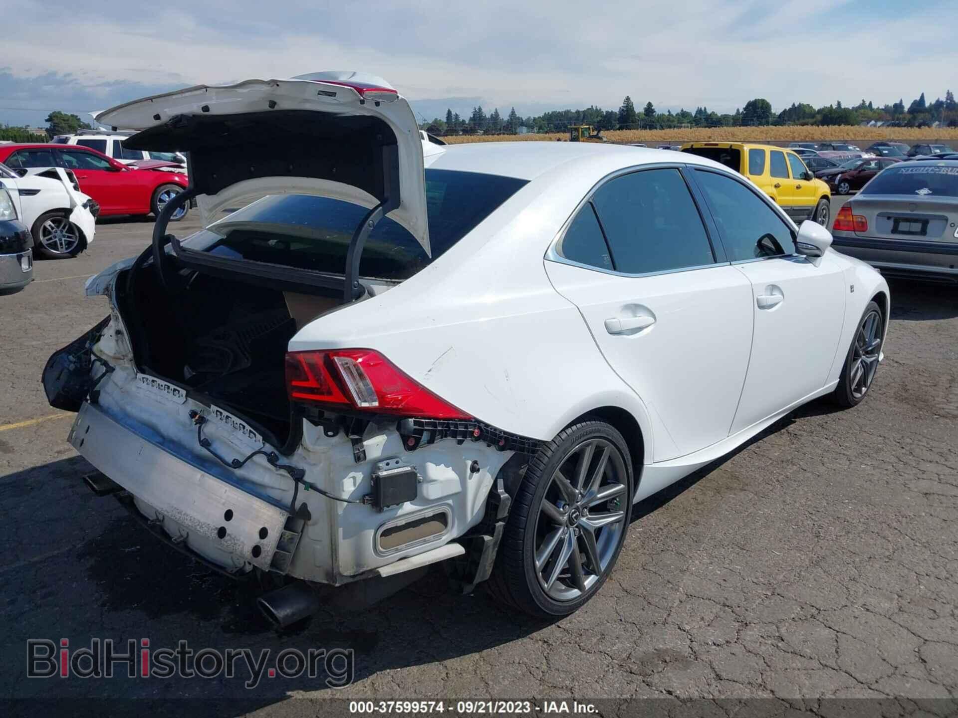 2016 LEXUS IS 350 - VIN: JTHCE1D26G5012391 - Фото 4