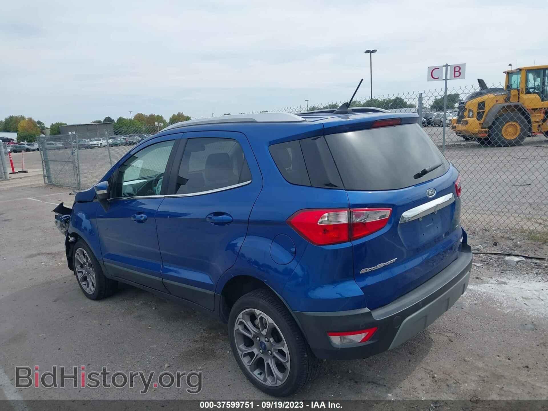 2019 FORD ECOSPORT - VIN: MAJ6S3KL8KC289701 - Фото 3