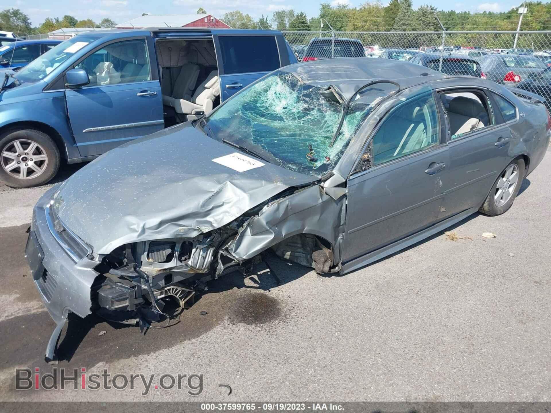 2009 CHEVROLET IMPALA - VIN: 2G1WT57K391274891 - Фото 2