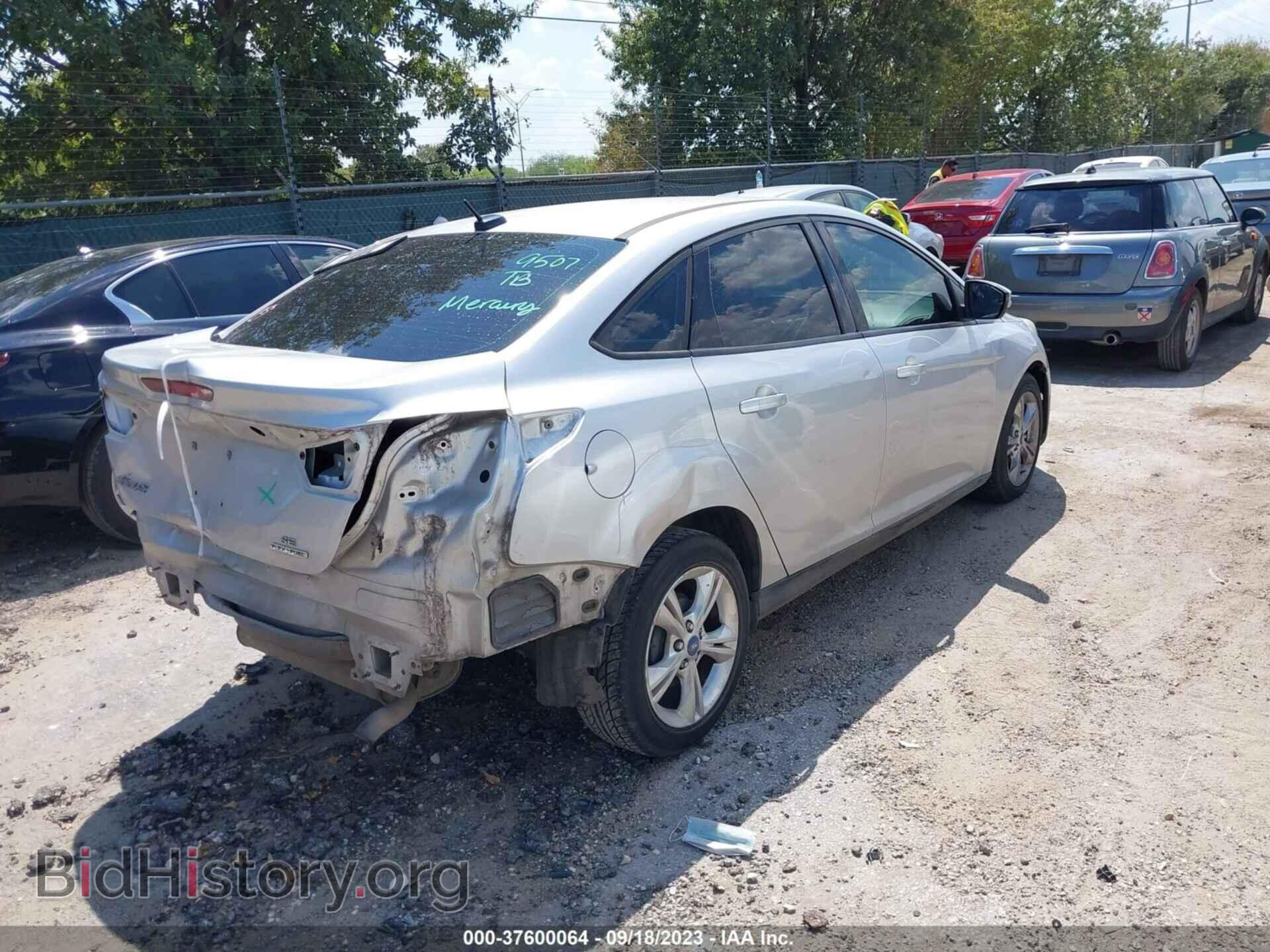 2013 FORD FOCUS - VIN: 1FADP3F27DL237411 - Фото 4