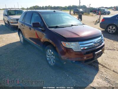 2009 Ford EDGE Limited, maroon — VIN 2FMDK49C59BA65319, IAAI