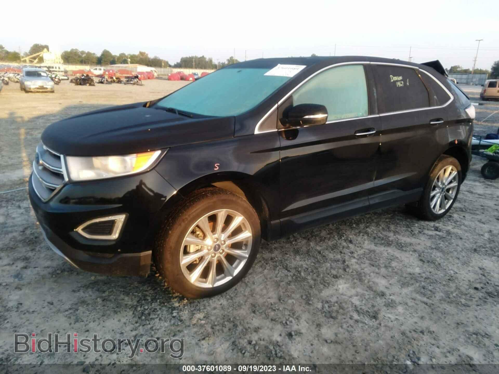 2018 FORD EDGE - VIN: 2FMPK3K91JBB93244 - Photo 2