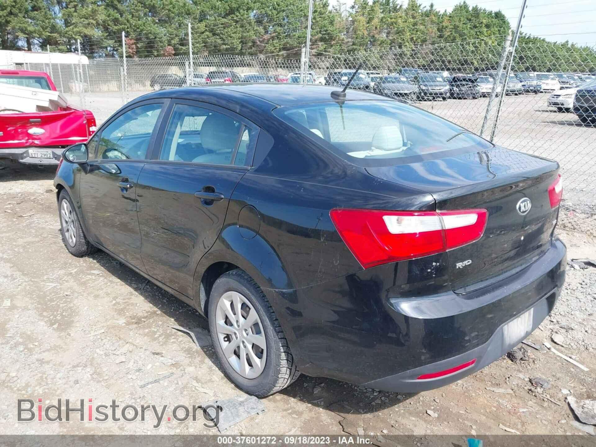 2013 KIA RIO - VIN: KNADM4A36D6183247 - Фото 3