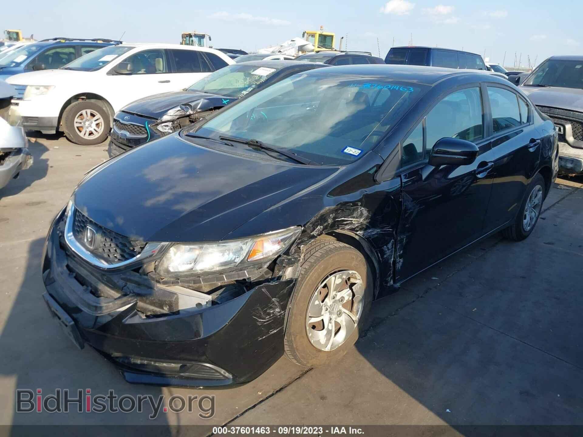 2015 HONDA CIVIC - VIN: 19XFB2F52FE295735 - Фото 2
