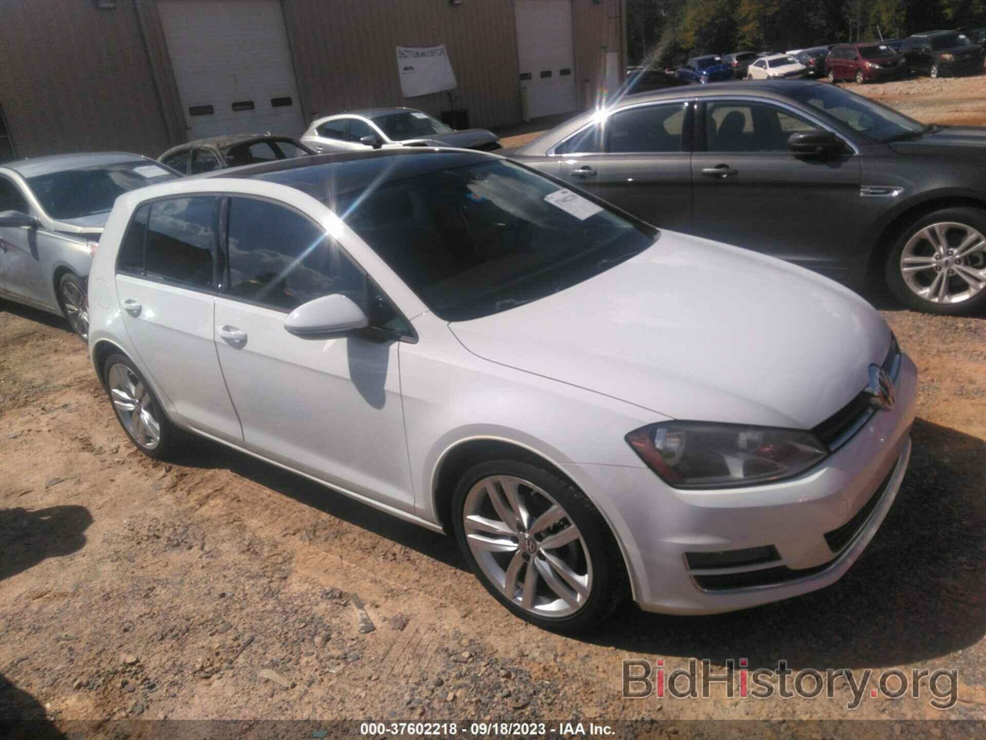 Photo 3VW2A7AU4FM012526 - VOLKSWAGEN GOLF 2015