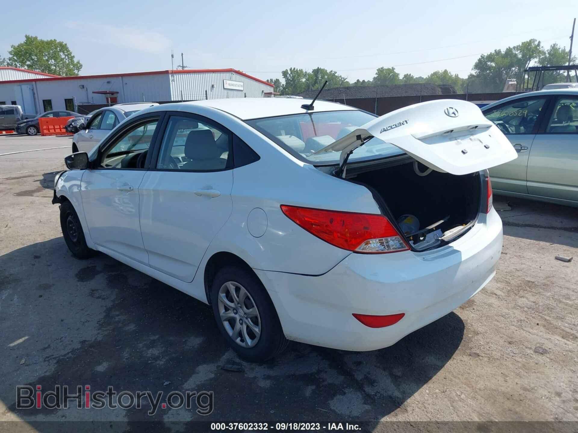 2014 HYUNDAI ACCENT - VIN: KMHCT4AE4EU642416 - Фото 3