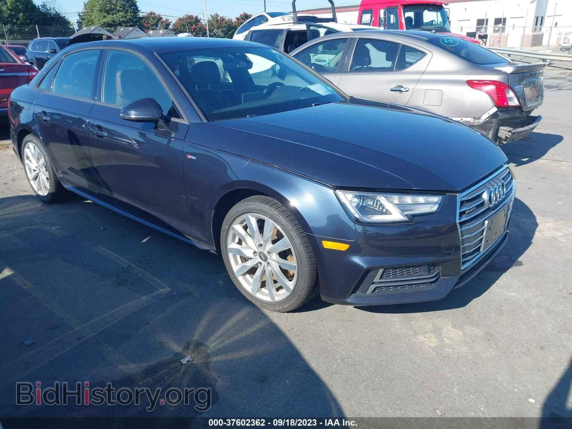 Фотография WAUDNAF44JA074081 - AUDI A4 2018