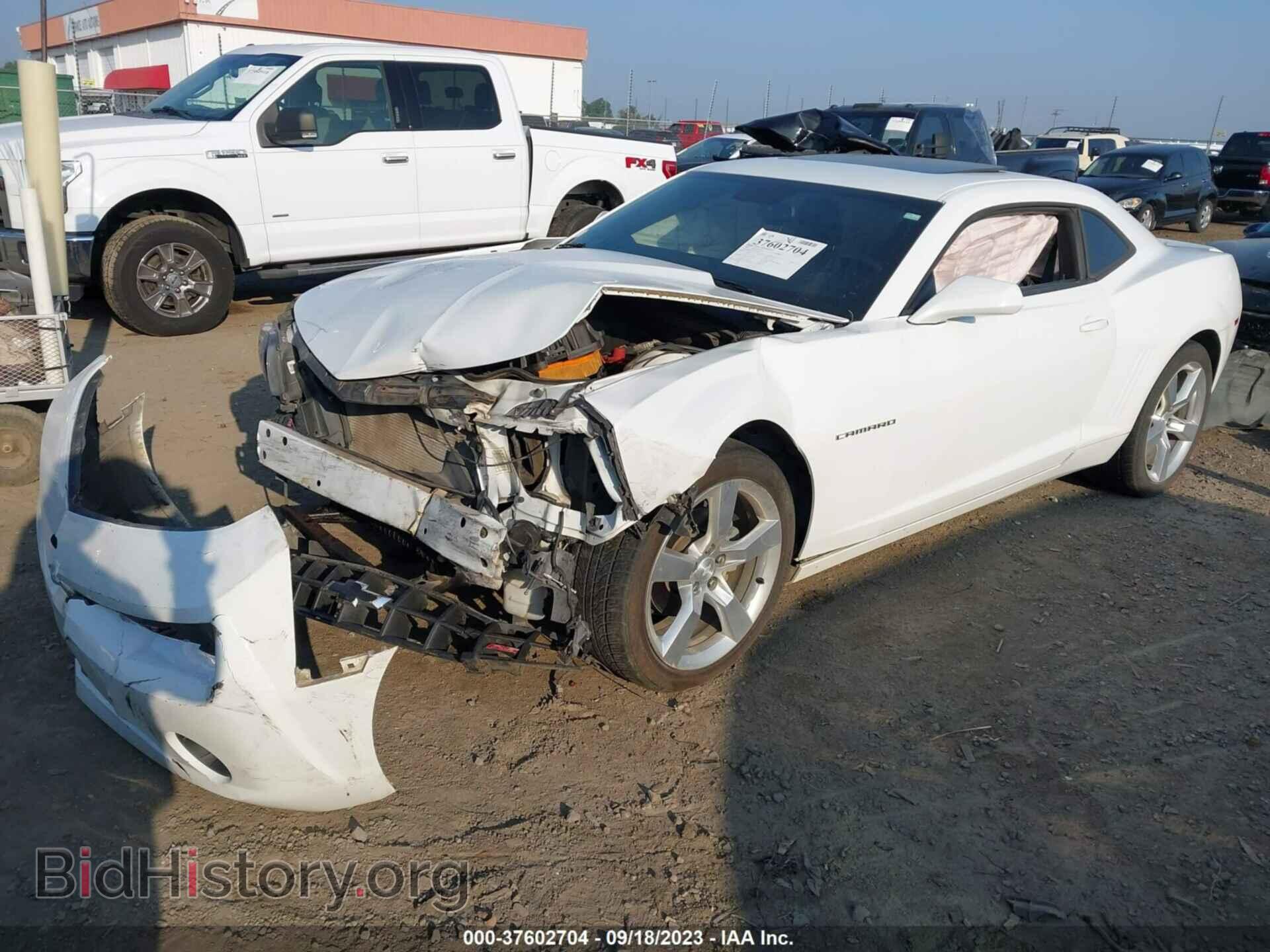 2010 CHEVROLET CAMARO - VIN: 2G1FC1EV0A9225434 - Фото 2