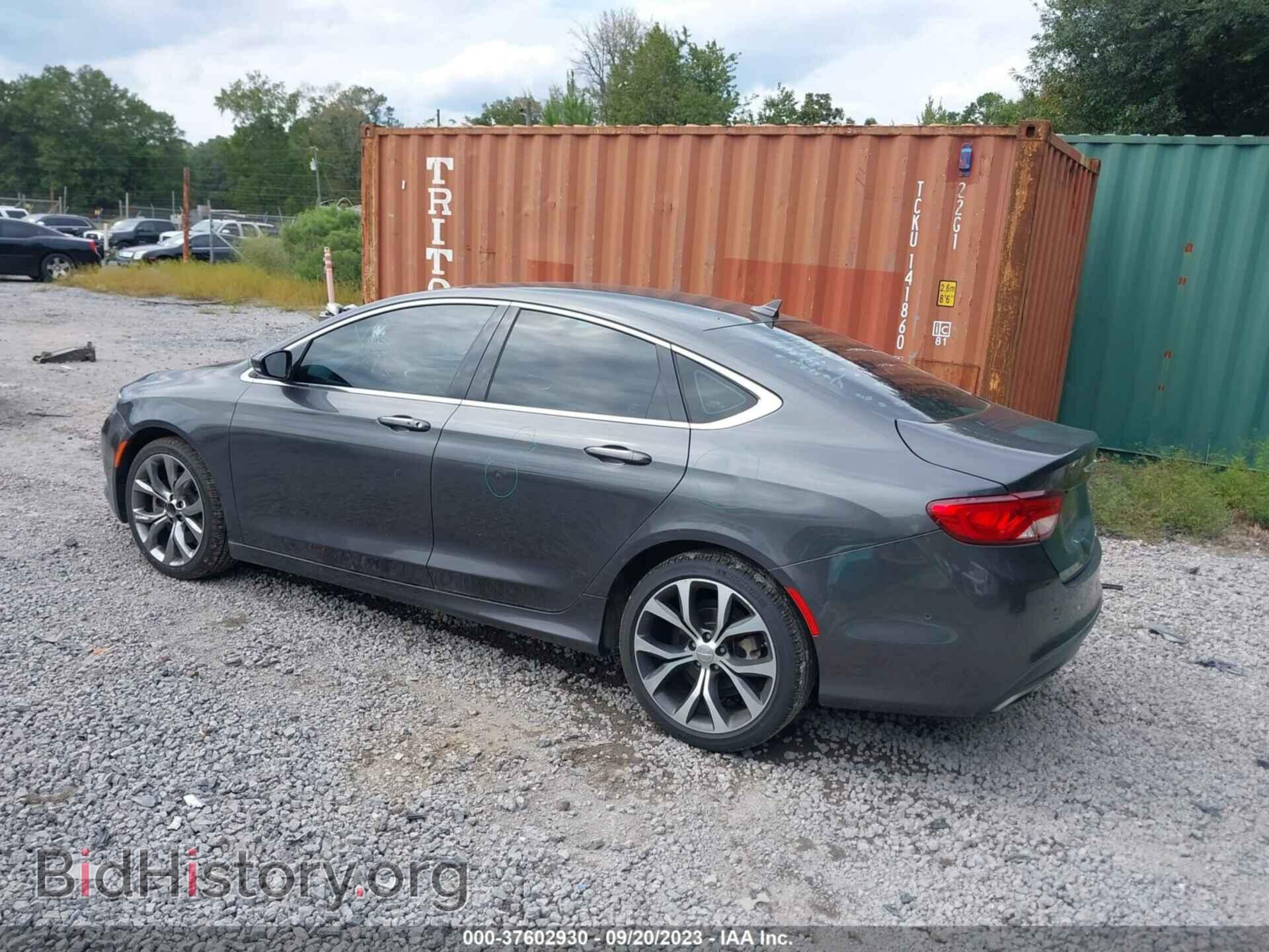 2015 CHRYSLER 200 - VIN: 1C3CCCCG5FN520077 - Фото 3