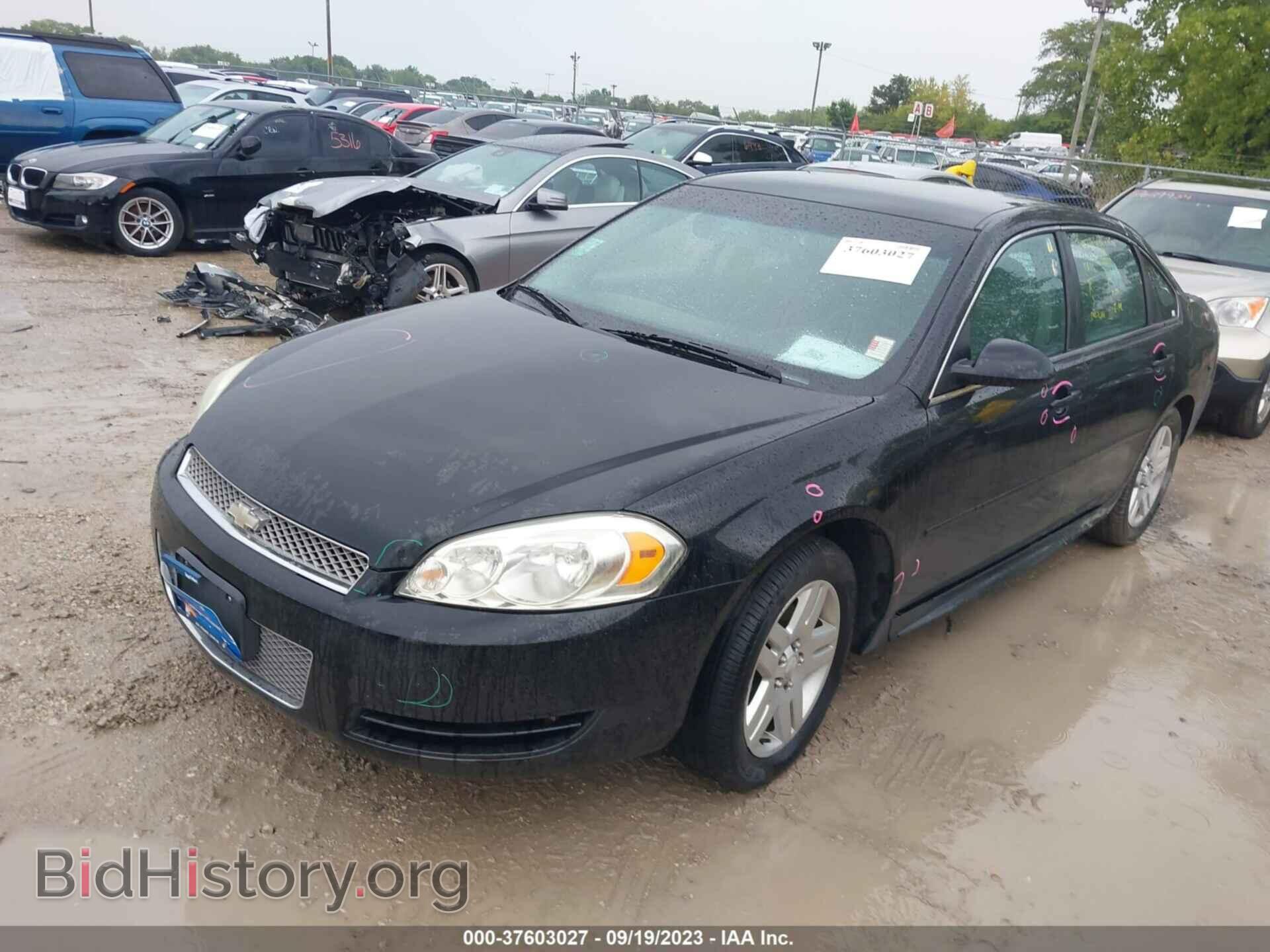 2013 CHEVROLET IMPALA - VIN: 2G1WG5E37D1229185 - Фото 2