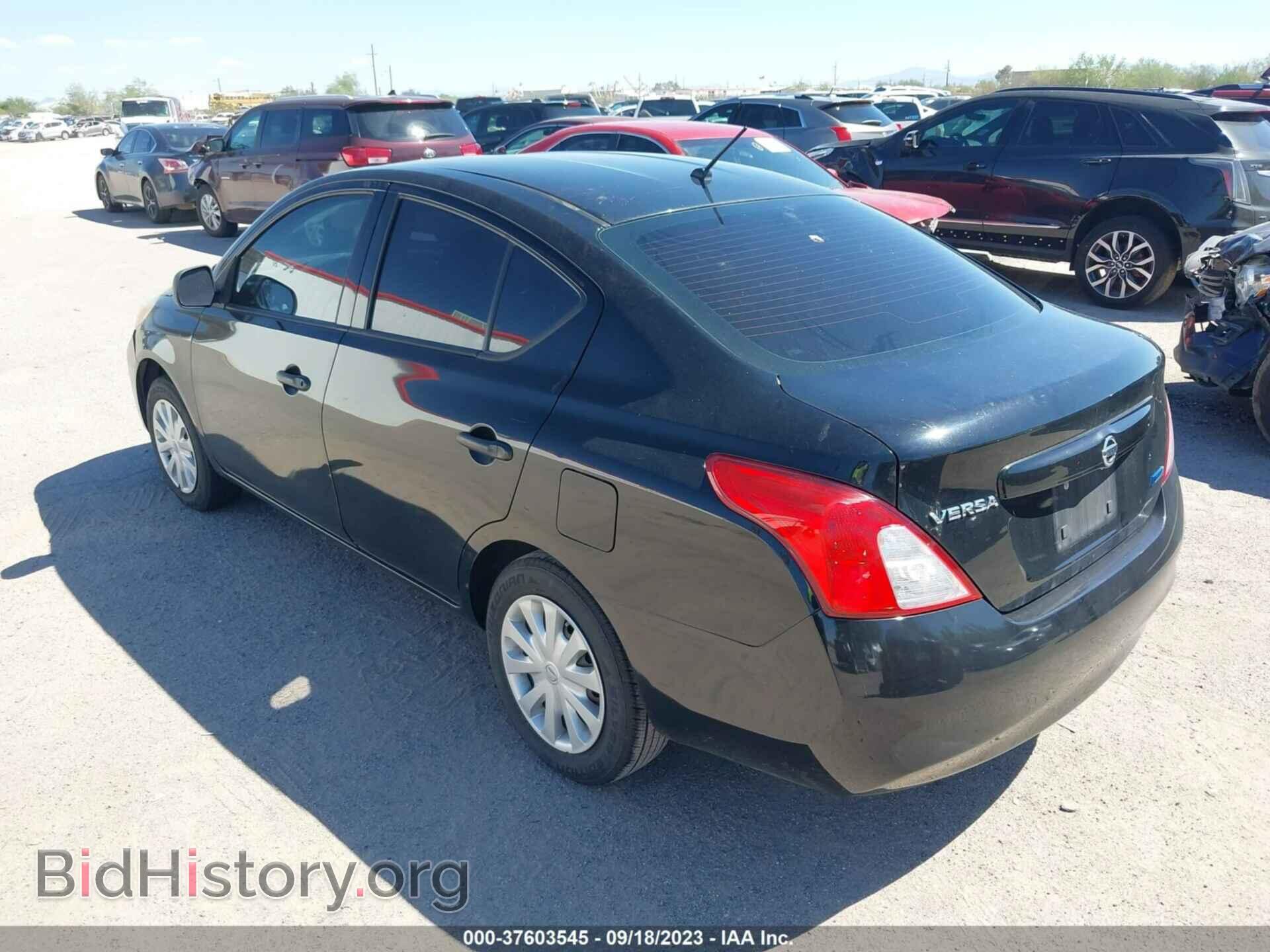 2012 NISSAN VERSA - VIN: 3N1CN7AP6CL919384 - Фото 3