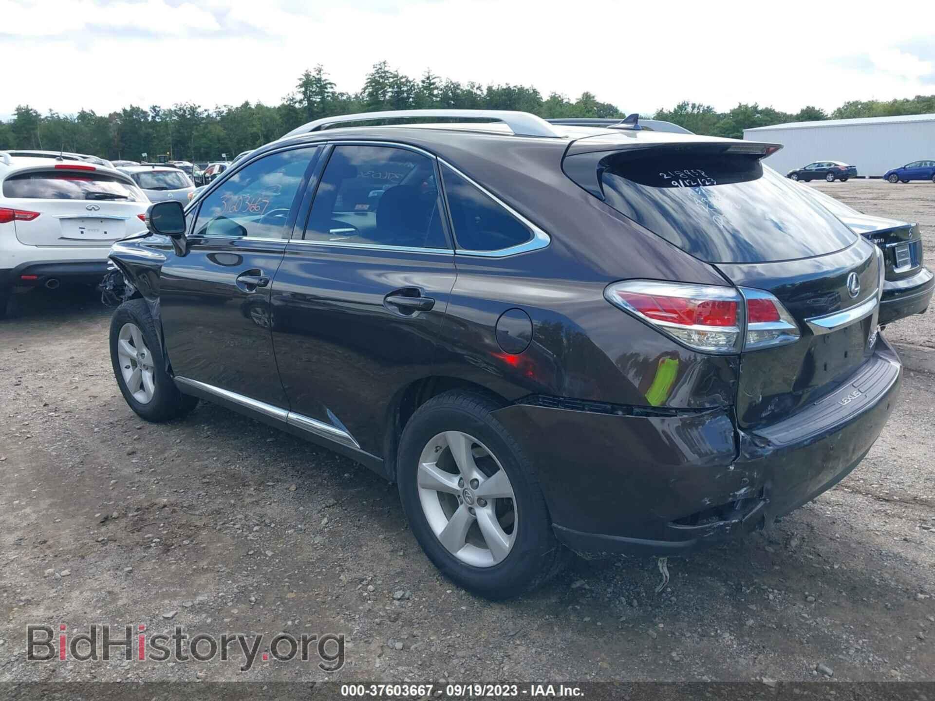 2013 LEXUS RX 350 - VIN: 2T2BK1BA0DC197340 - Фото 3