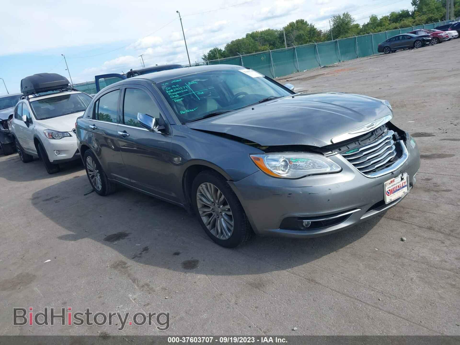 Фотография 1C3CCBCG5CN277733 - CHRYSLER 200 2012