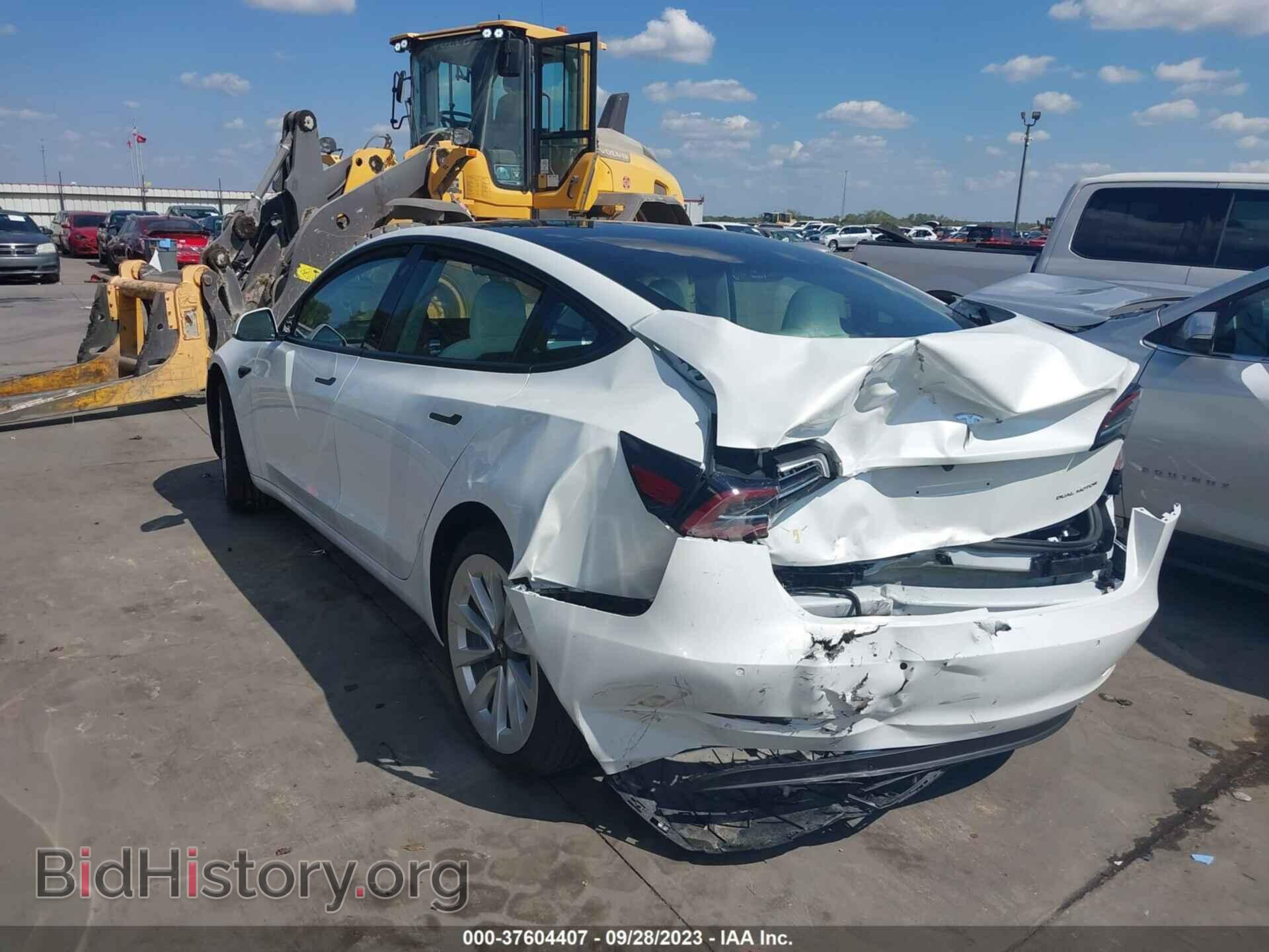 2022 TESLA MODEL 3 - VIN: 5YJ3E1EB2NF264344 - Photo 3