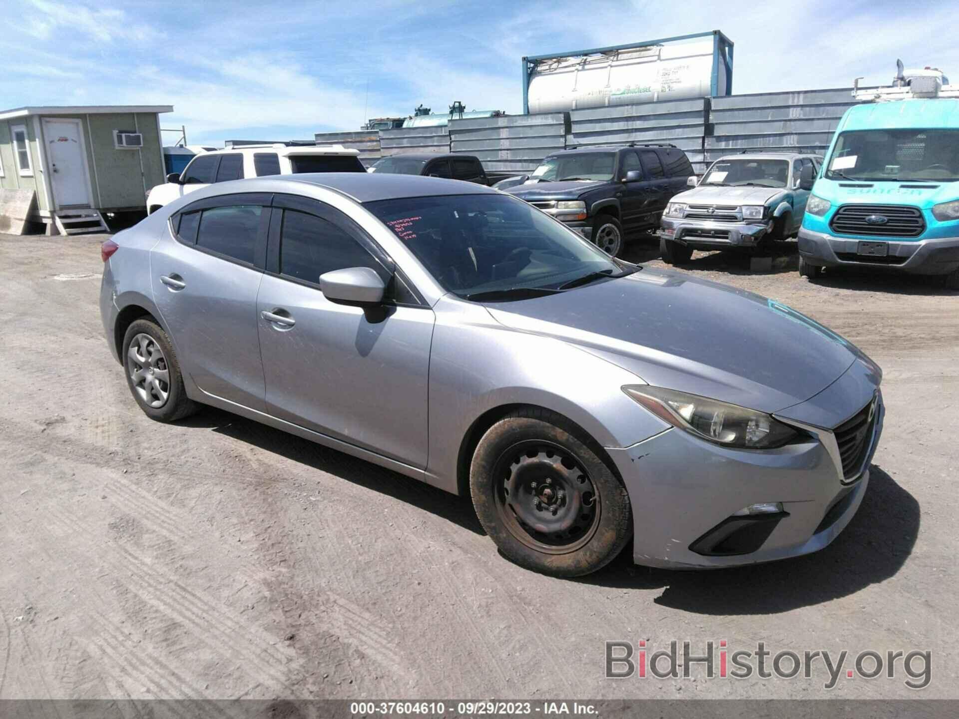 Photo JM1BM1T78G1288706 - MAZDA MAZDA3 2016