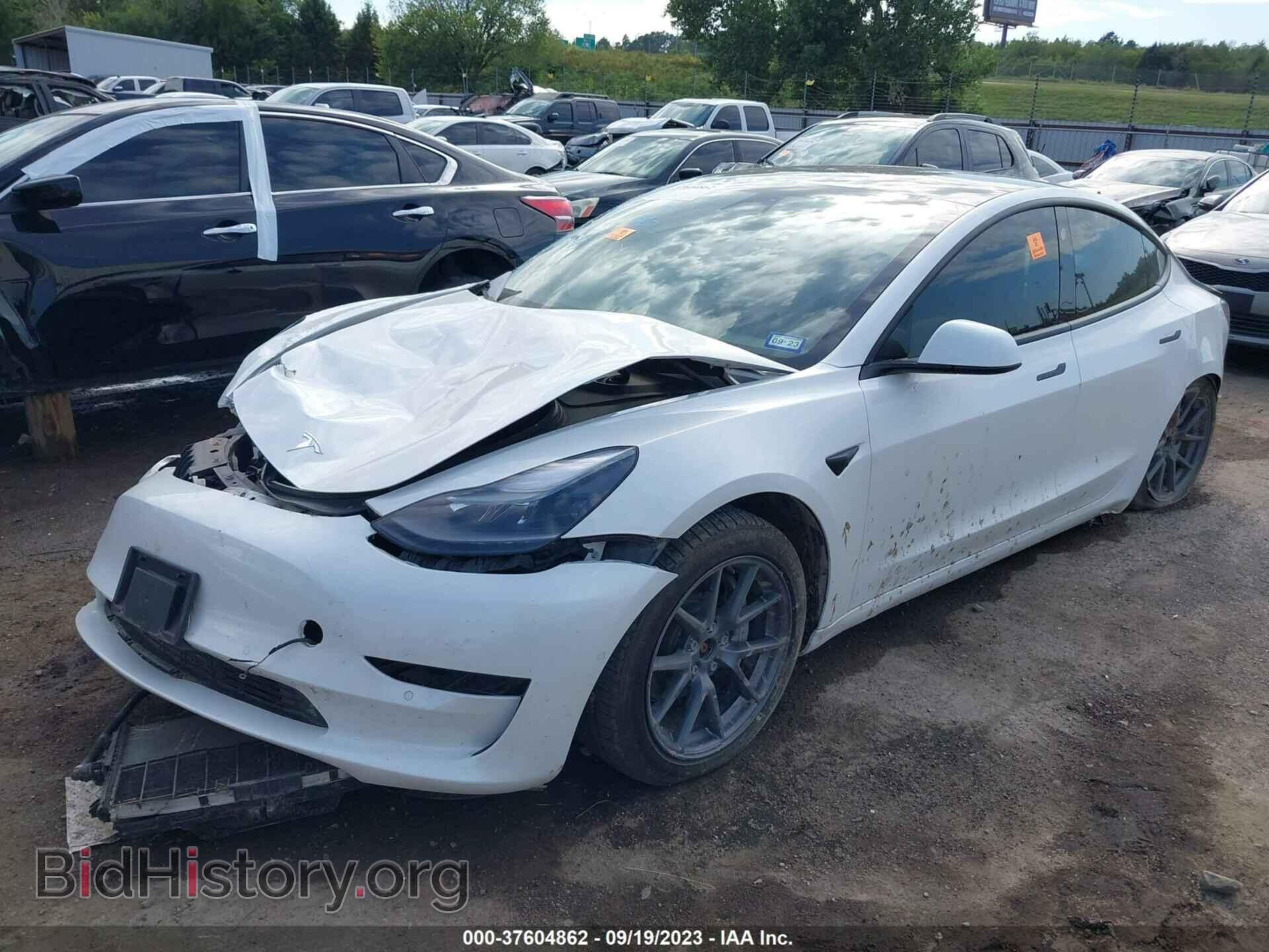 2021 TESLA MODEL 3 - VIN: 5YJ3E1EB4MF068064 - Фото 2