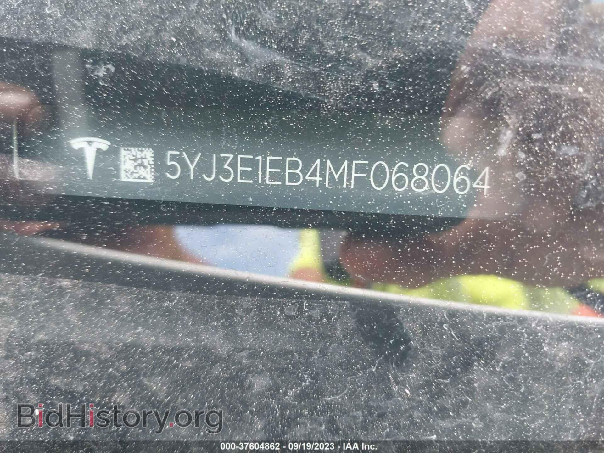 2021 TESLA MODEL 3 - VIN: 5YJ3E1EB4MF068064 - Фото 9