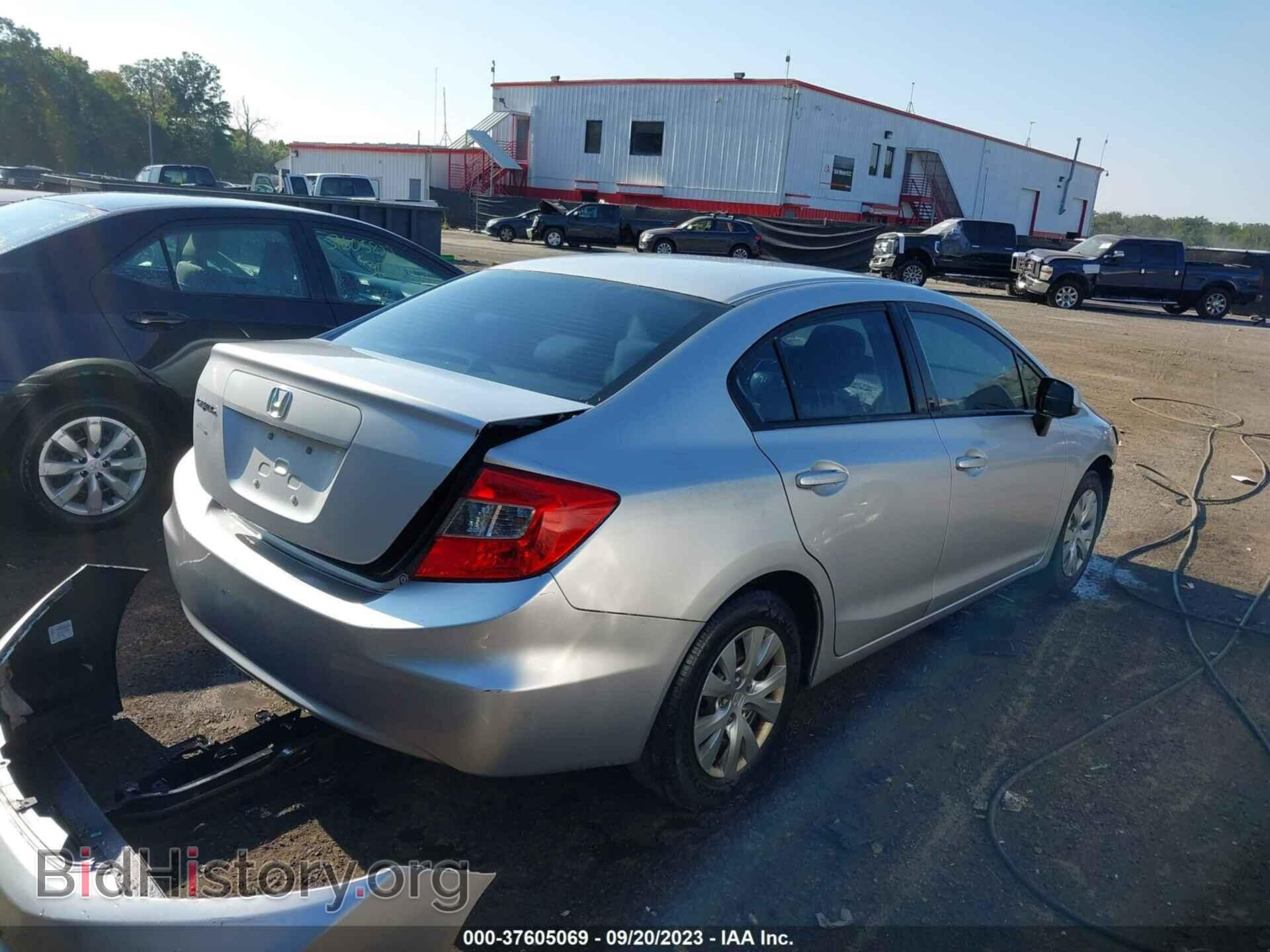 2012 HONDA CIVIC - VIN: 2HGFB2F51CH320674 - Photo 4