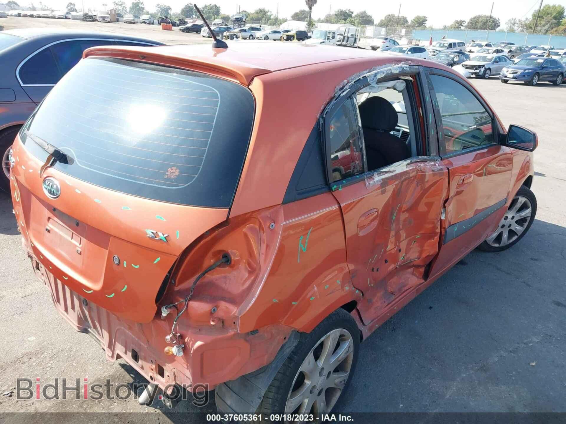 2008 KIA RIO - VIN: KNADE163086314294 - Фото 4