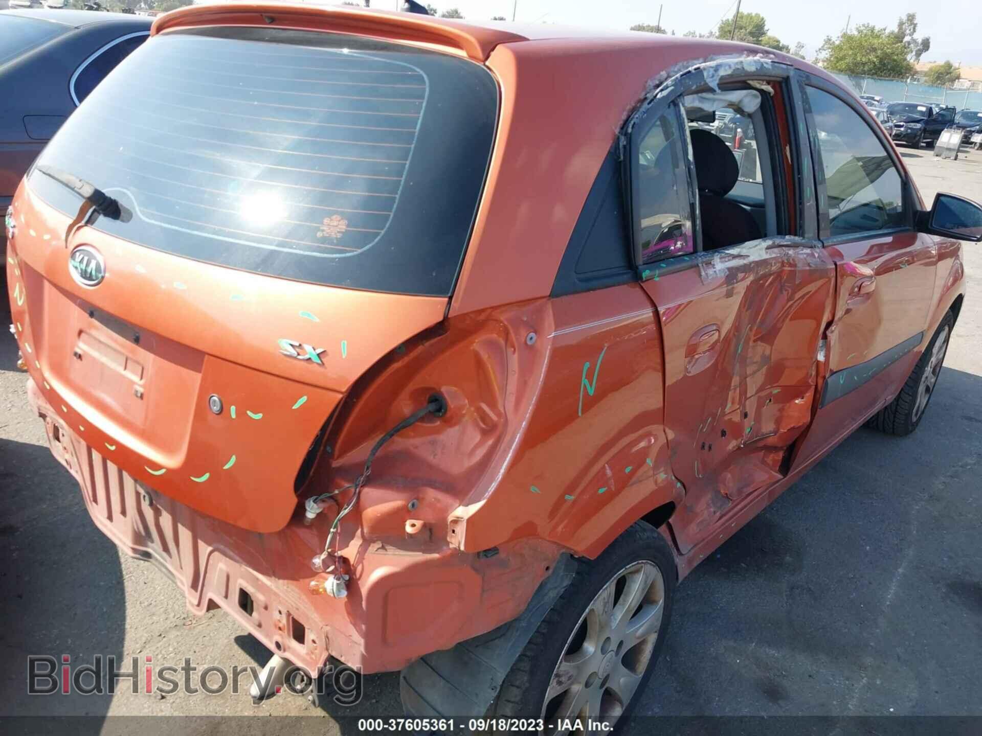 2008 KIA RIO - VIN: KNADE163086314294 - Фото 6