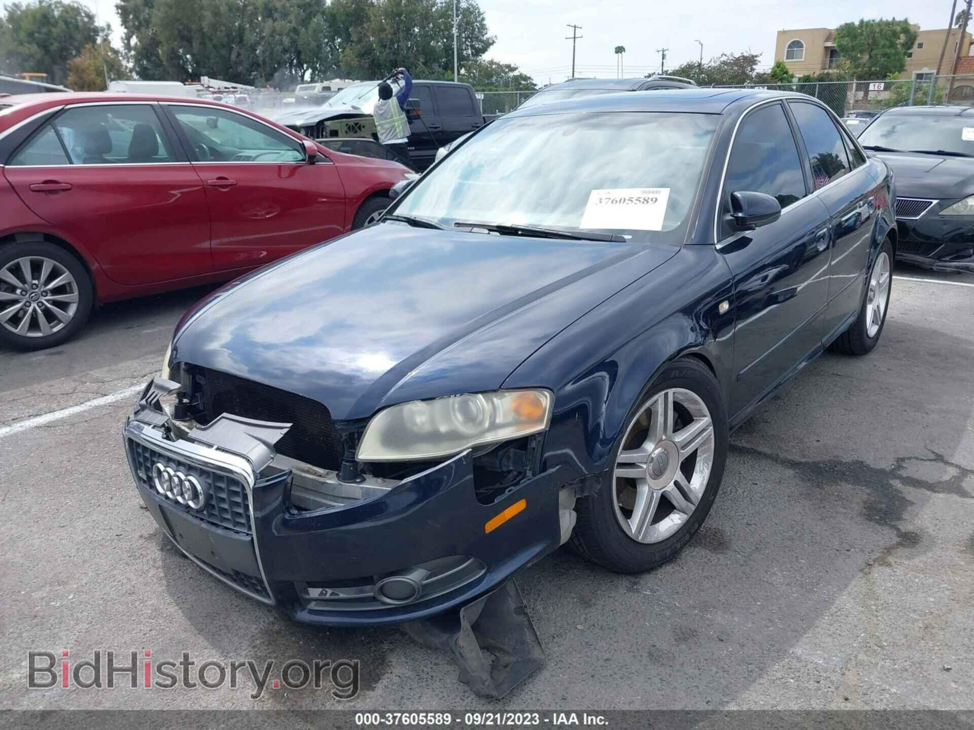 2008 AUDI A4 - VIN: WAUAF78E48A054285 - Фото 2