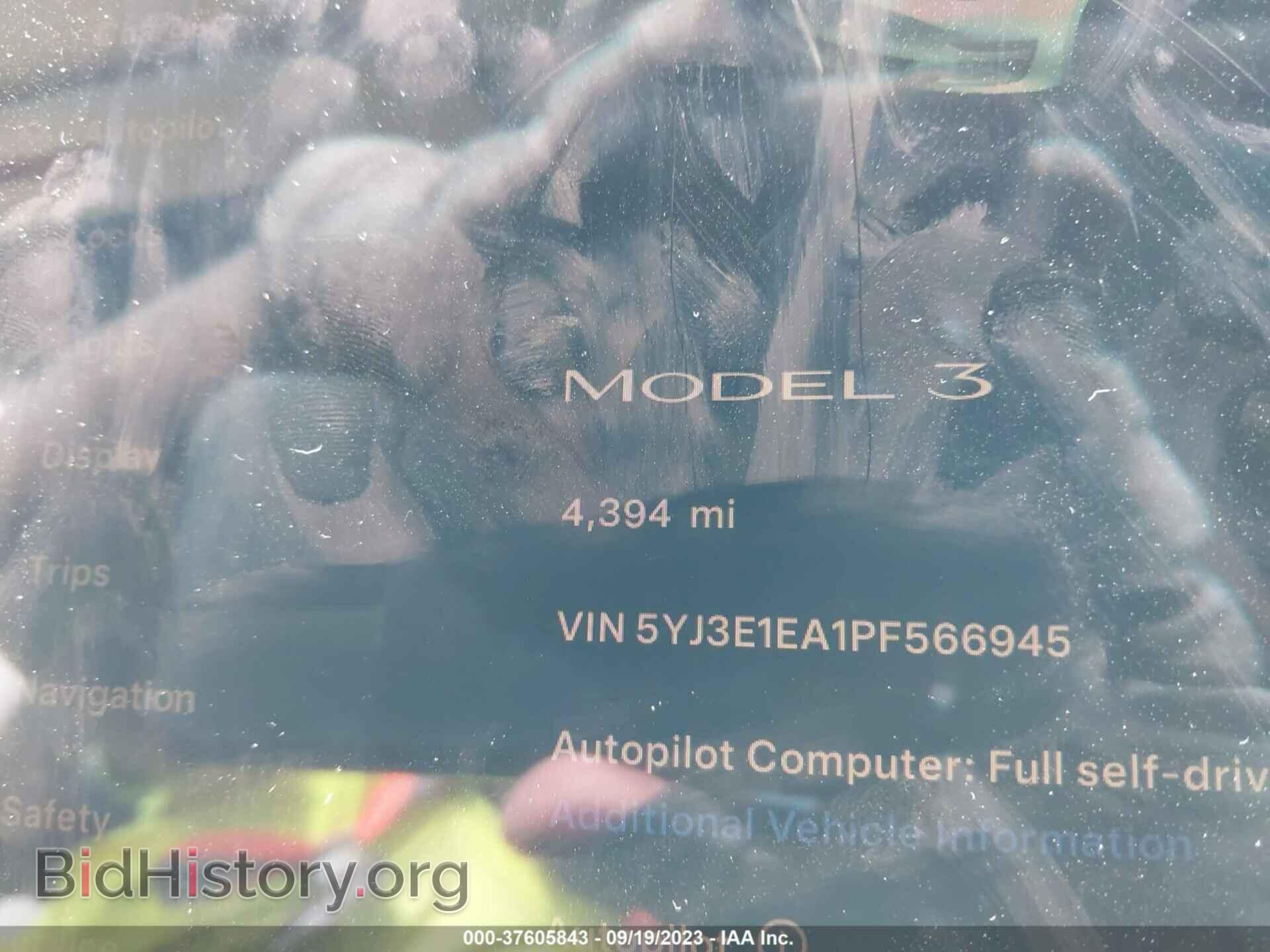 2023 TESLA MODEL 3 - VIN: 5YJ3E1EA1PF566945 - Фото 14
