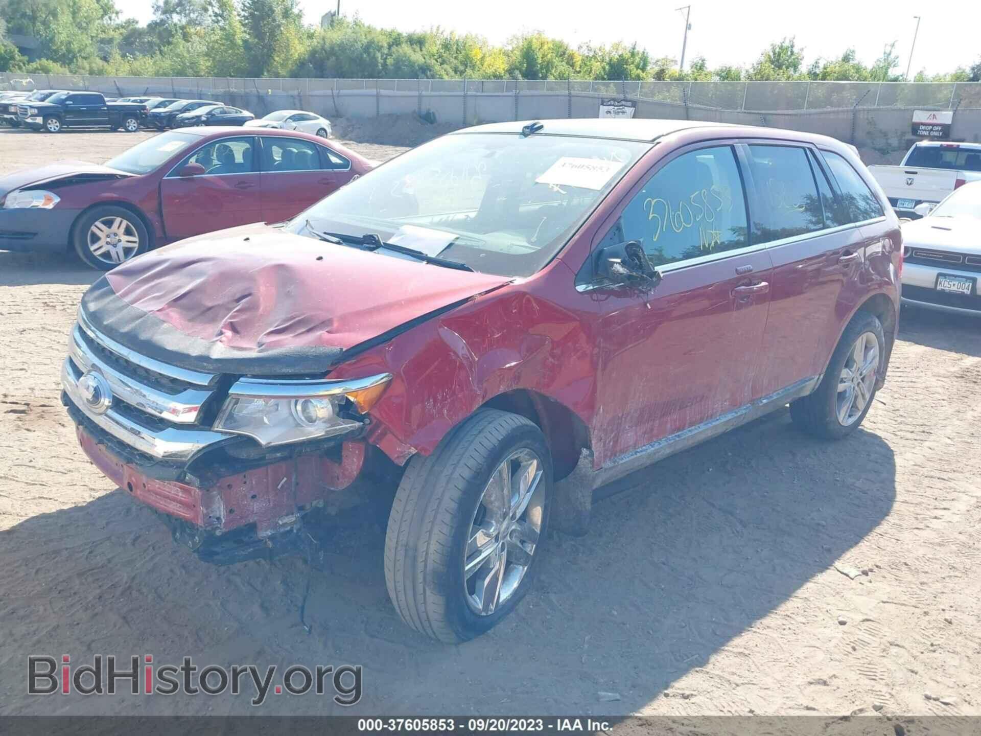 2013 FORD EDGE - VIN: 2FMDK4KC2DBB58415 - Фото 2