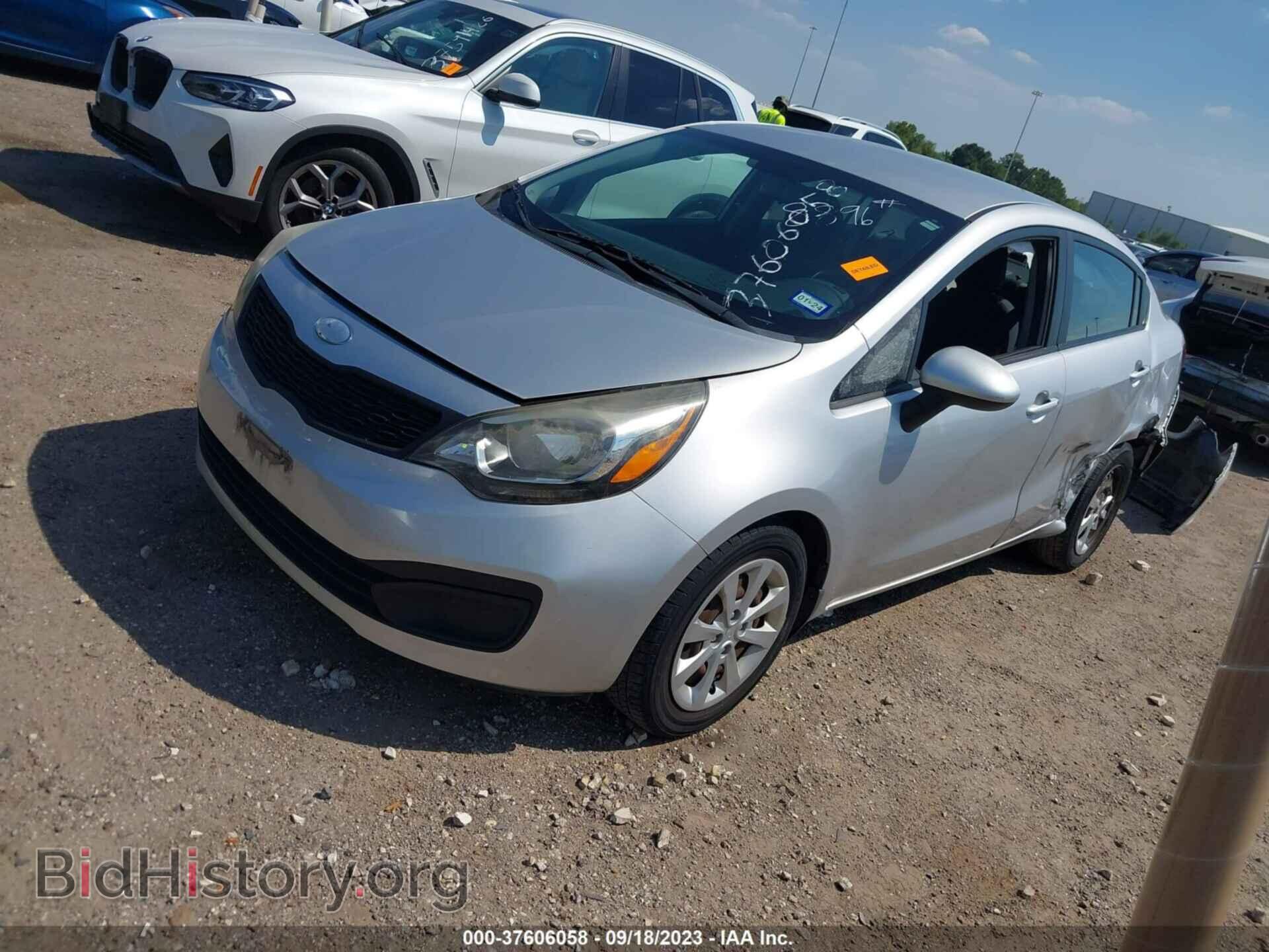 2013 KIA RIO - VIN: KNADM4A39D6288896 - Фото 2