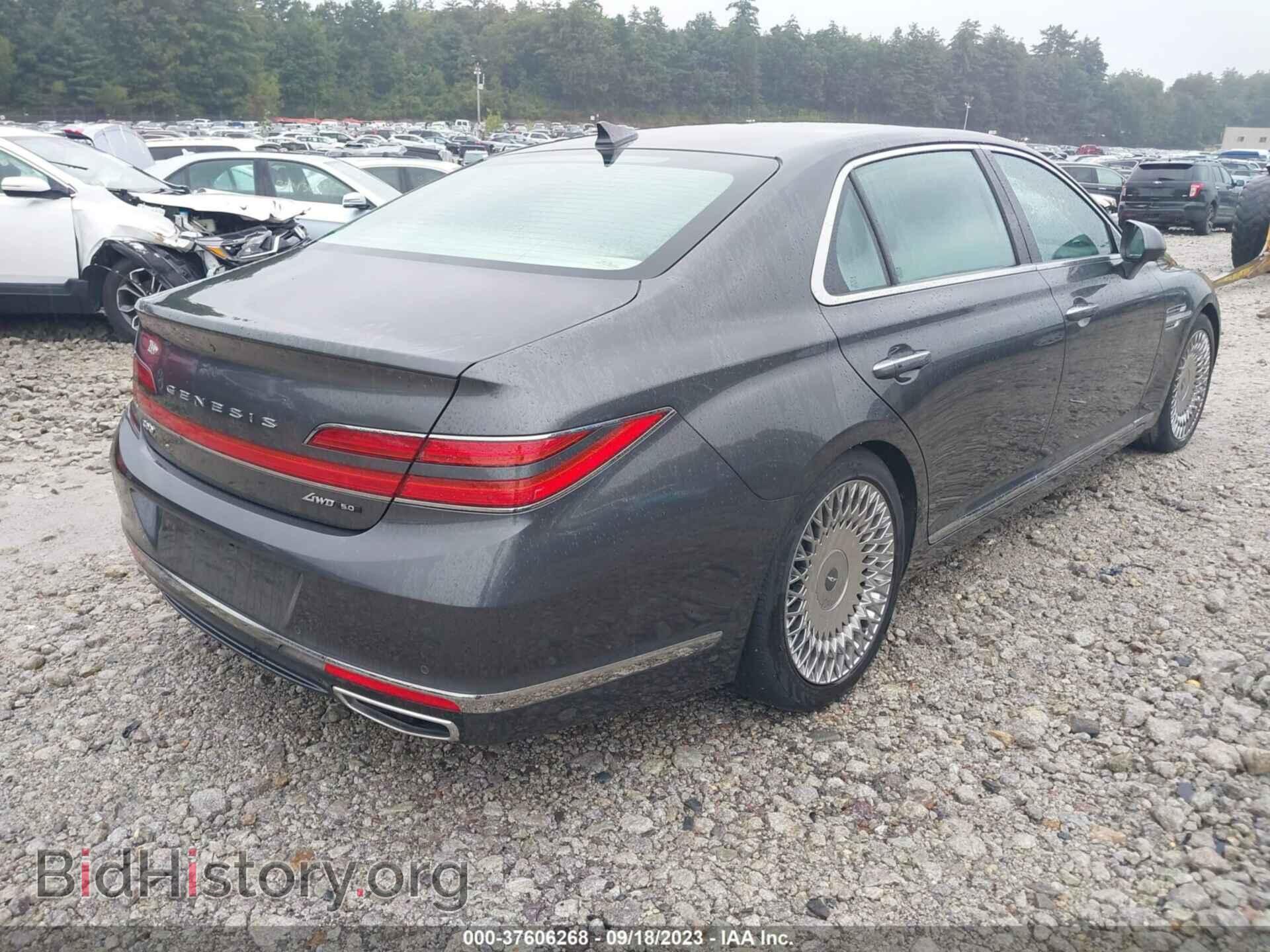 2022 GENESIS G90 - VIN: KMTF54PH5NU092772 - Фото 4