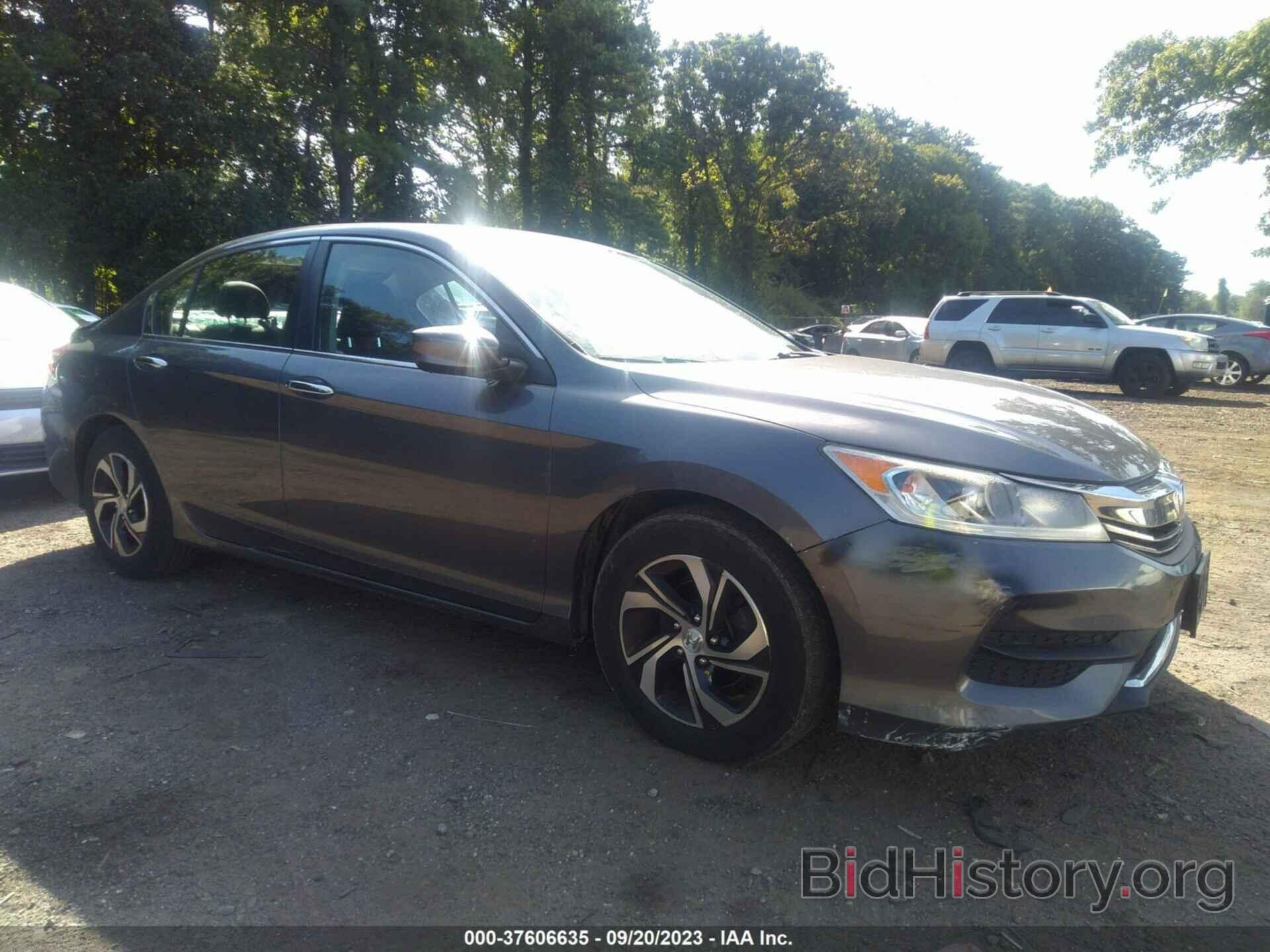 Фотография 1HGCR2F36GA026687 - HONDA ACCORD SEDAN 2016