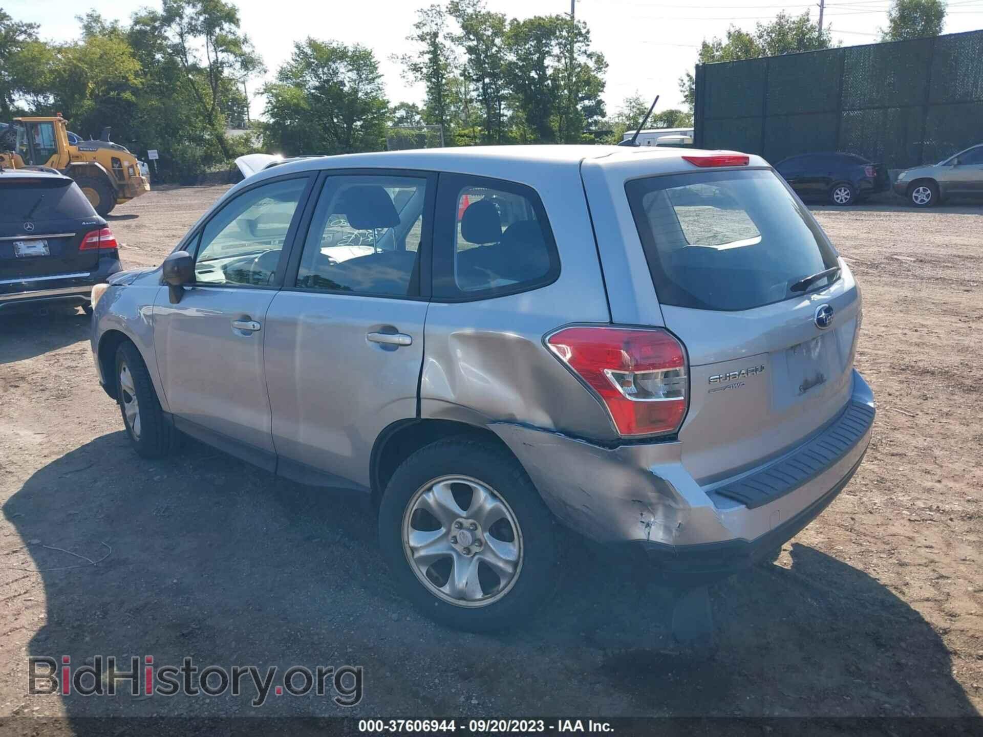 2014 SUBARU FORESTER - VIN: JF2SJAAC2EH453020 - Фото 3