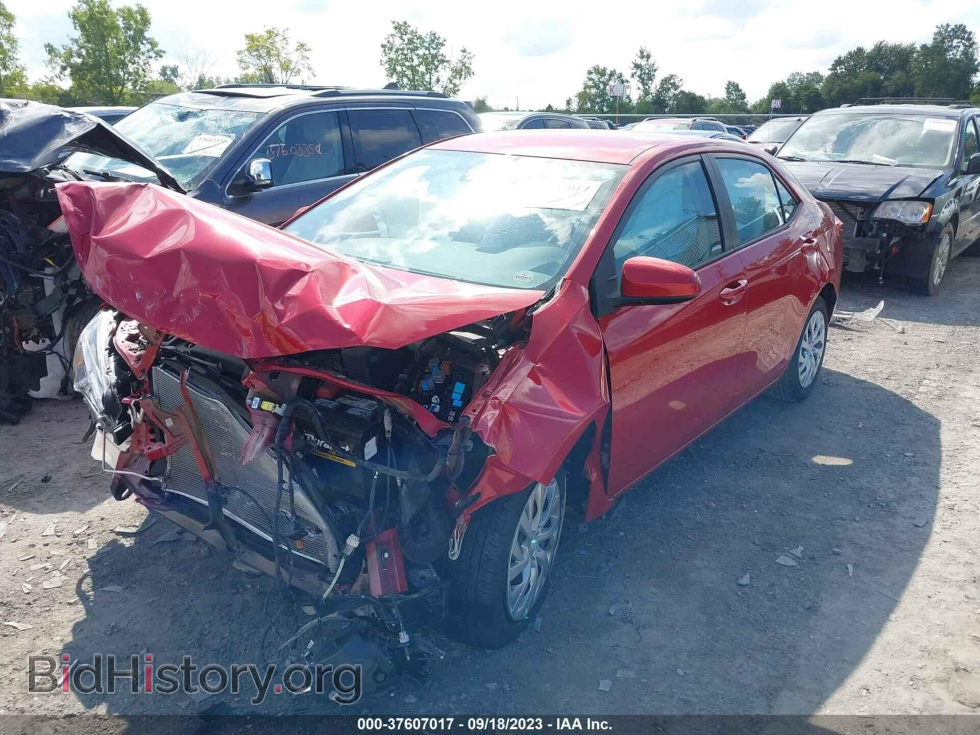 2017 TOYOTA COROLLA - VIN: 2T1BURHE9HC835288 - Фото 2