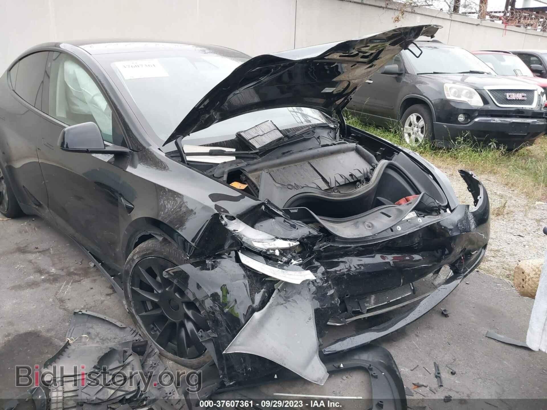 2022 TESLA MODEL Y - VIN: 7SAYGAEE6NF345988 - Фото 6