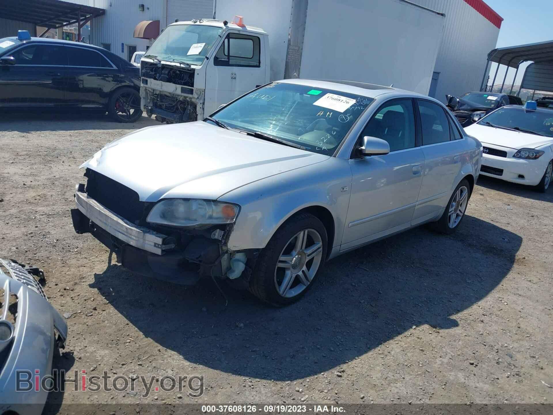 2007 AUDI A4 - VIN: WAUDF78E77A083226 - Фото 2