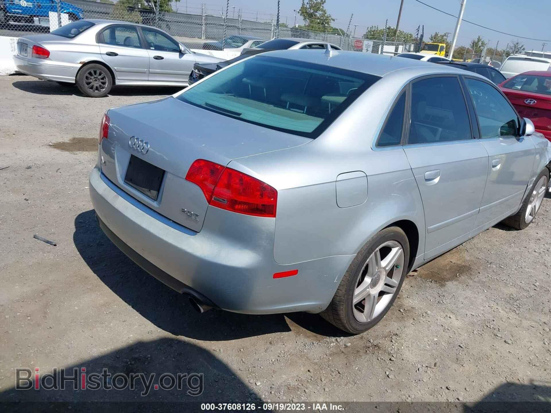 2007 AUDI A4 - VIN: WAUDF78E77A083226 - Фото 4