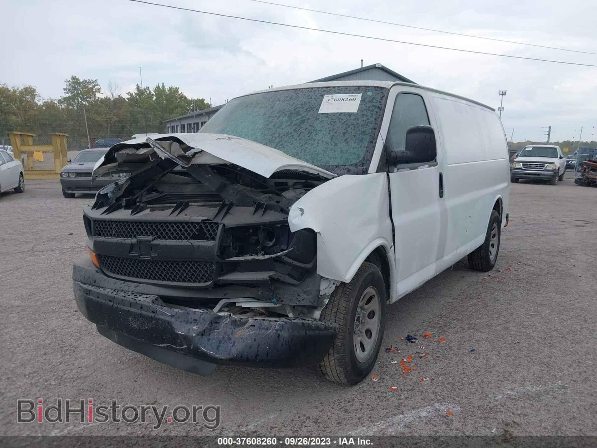 2012 CHEVROLET EXPRESS CARGO VAN - VIN: 1GCSGAFX5C1154698 - Фото 2