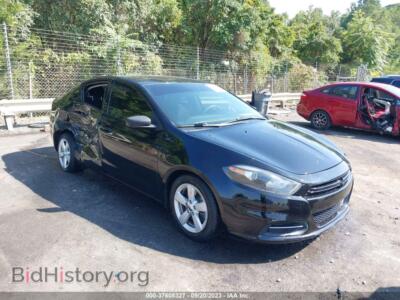 2015 Dodge DART SXT, black — VIN 1C3CDFBBXFD275397, IAAI