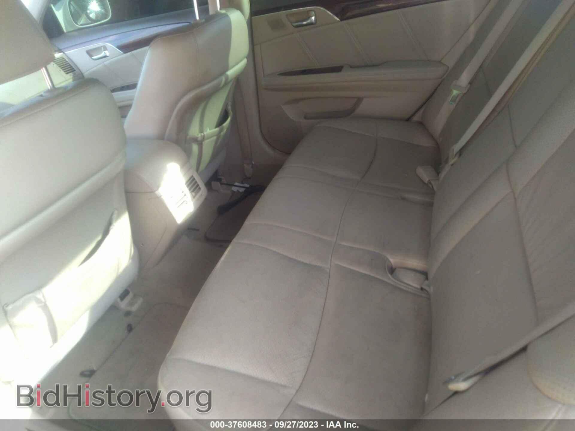 2009 TOYOTA AVALON - VIN: 4T1BK36B49U347345 - Фото 8