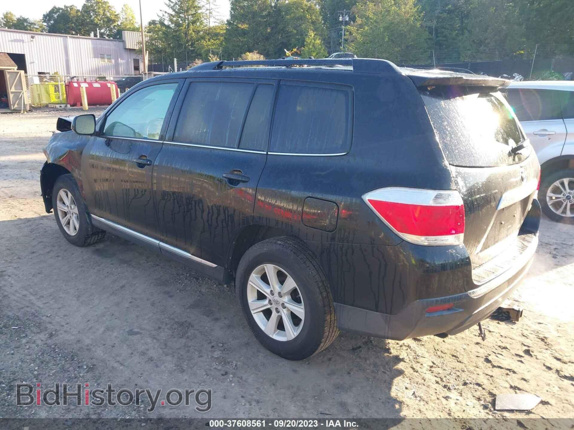2013 TOYOTA HIGHLANDER - VIN: 5TDBK3EH2DS249504 - Фото 3
