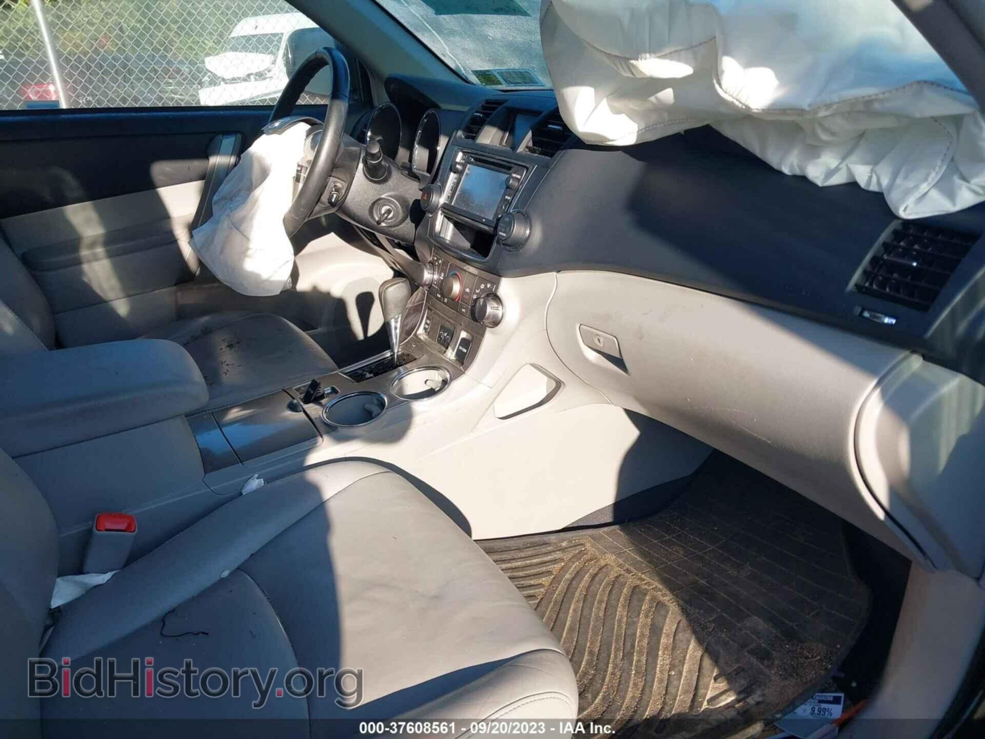 2013 TOYOTA HIGHLANDER - VIN: 5TDBK3EH2DS249504 - Фото 5