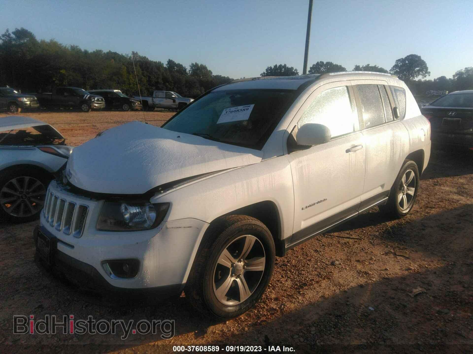 2016 JEEP COMPASS - VIN: 1C4NJDEB4GD655155 - Фото 2