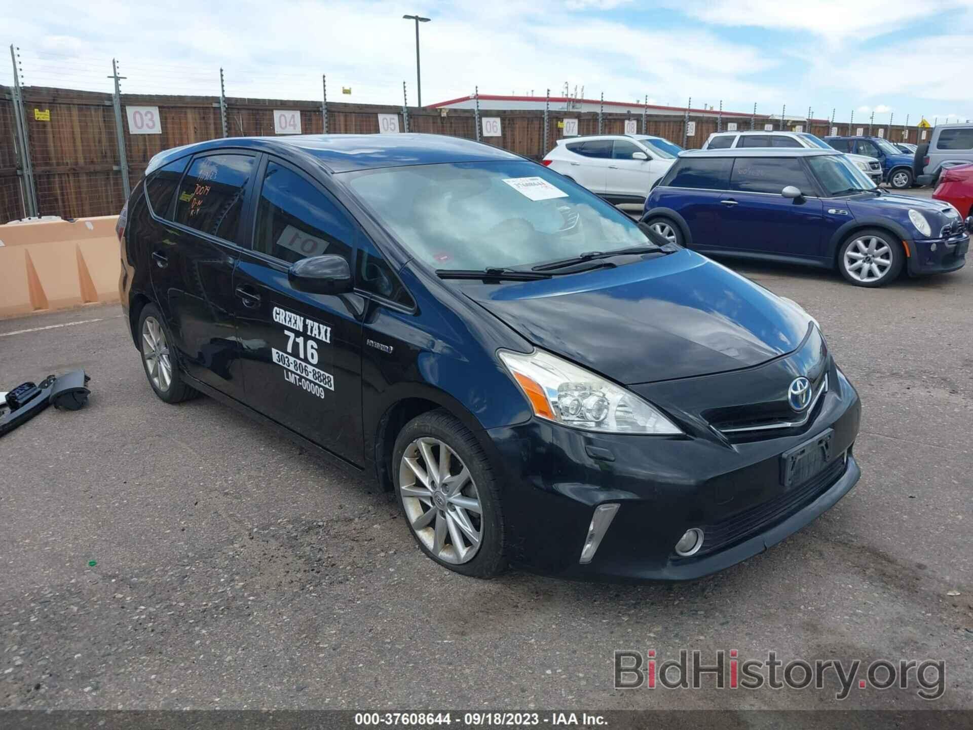 Photo JTDZN3EUXE3356807 - TOYOTA PRIUS V 2014